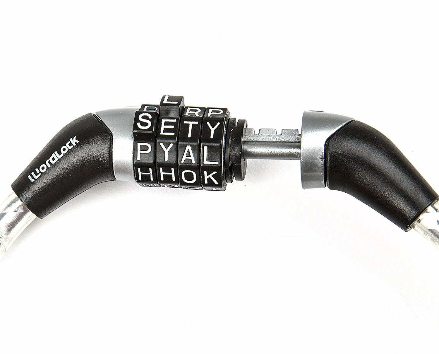 Syneco wordlock cable lock bikelock bicycle security bike cage secure