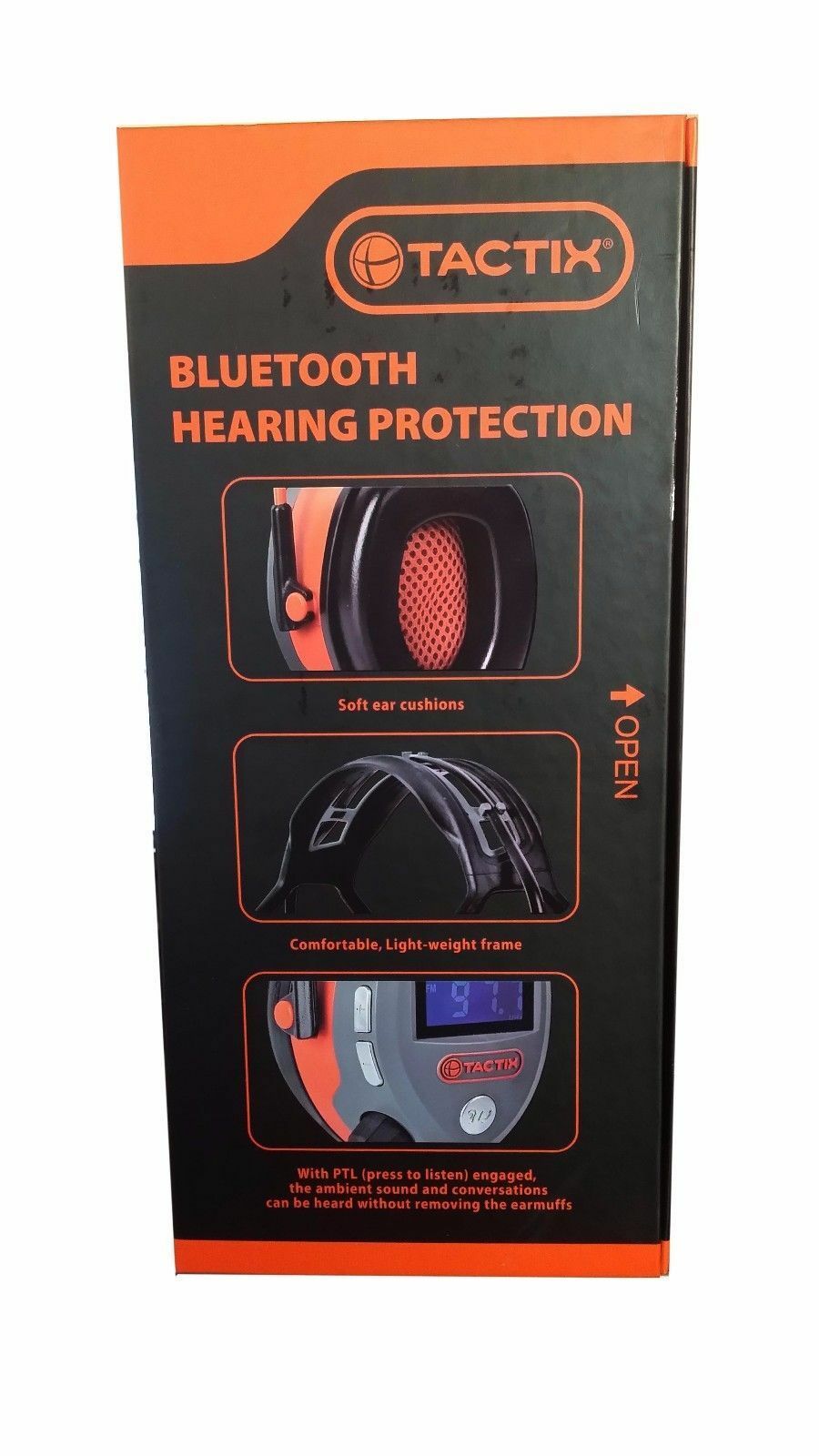 Tactix Earmuff with Bluetooth protection DIY music safety construction