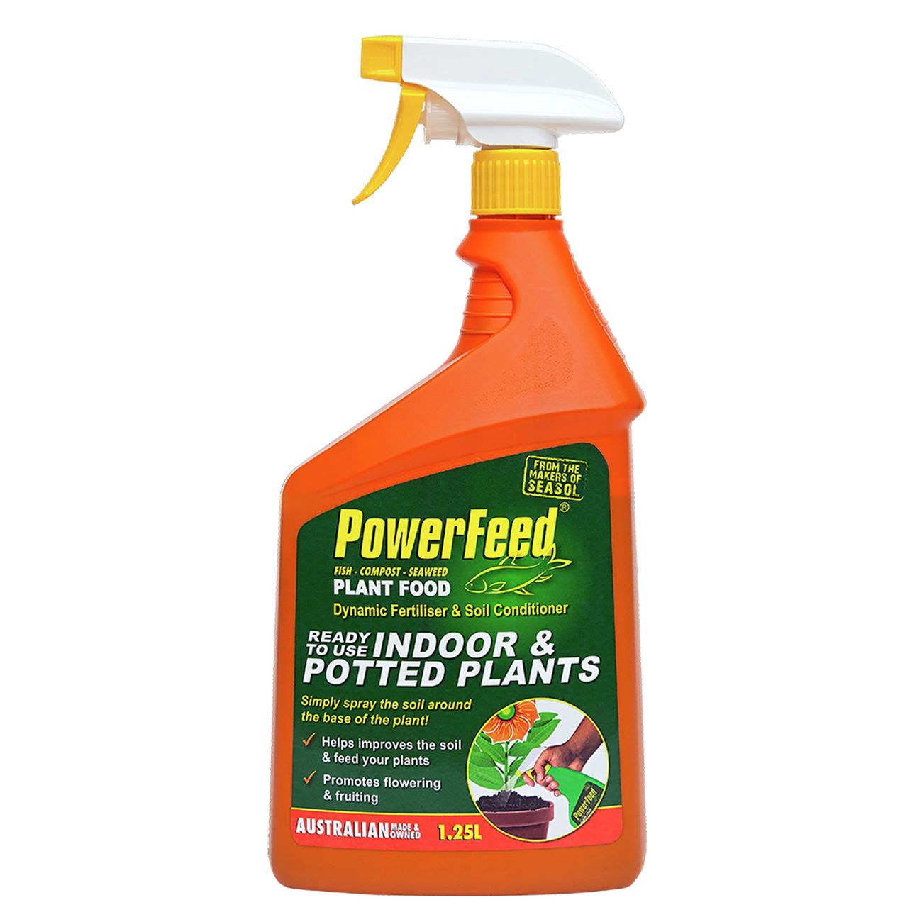PowerFeed 1.25L Ready To Use Indoor And Potted Plants Plant Food