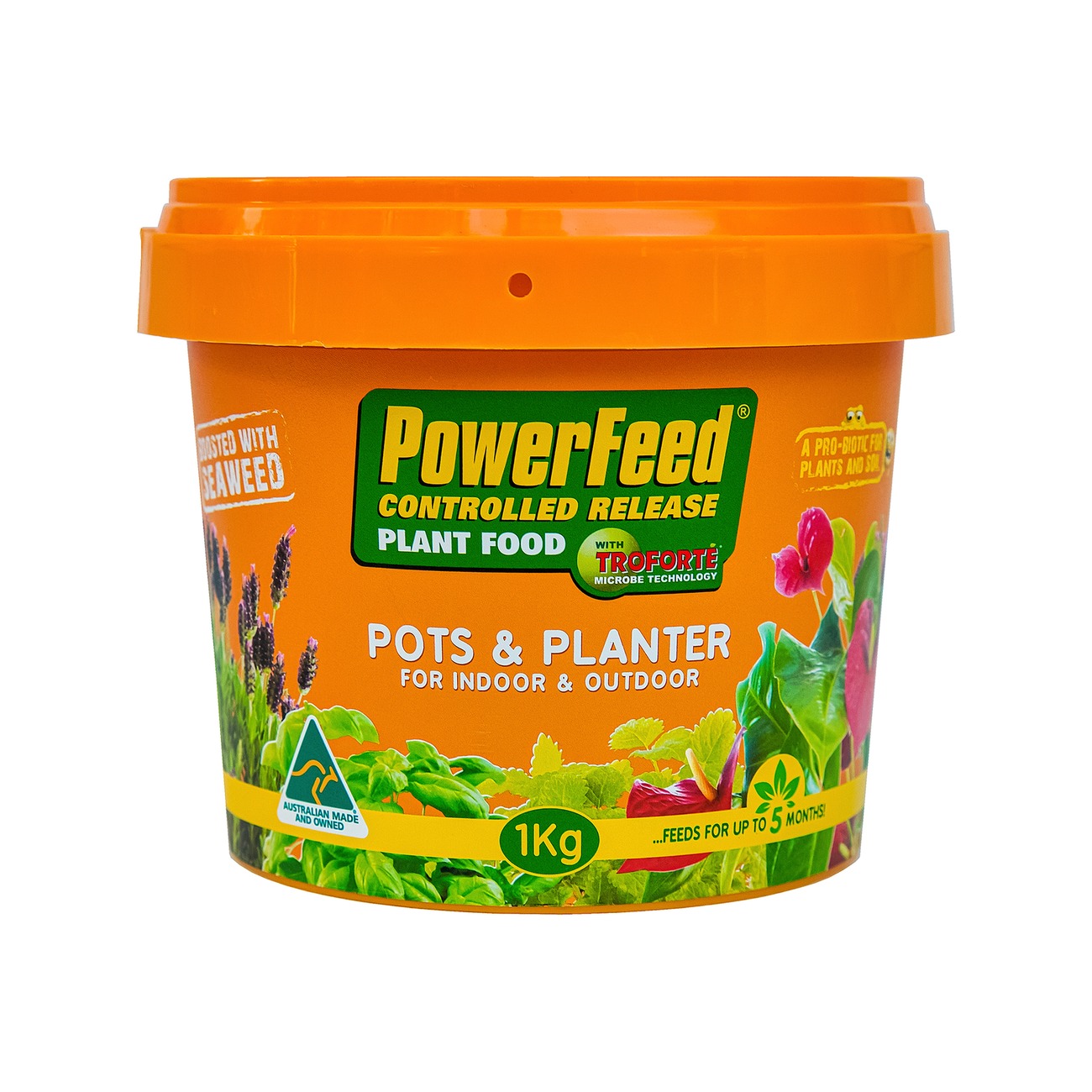 PowerFeed 1kg Controlled Release Pots And Indoor Plants Feriliser