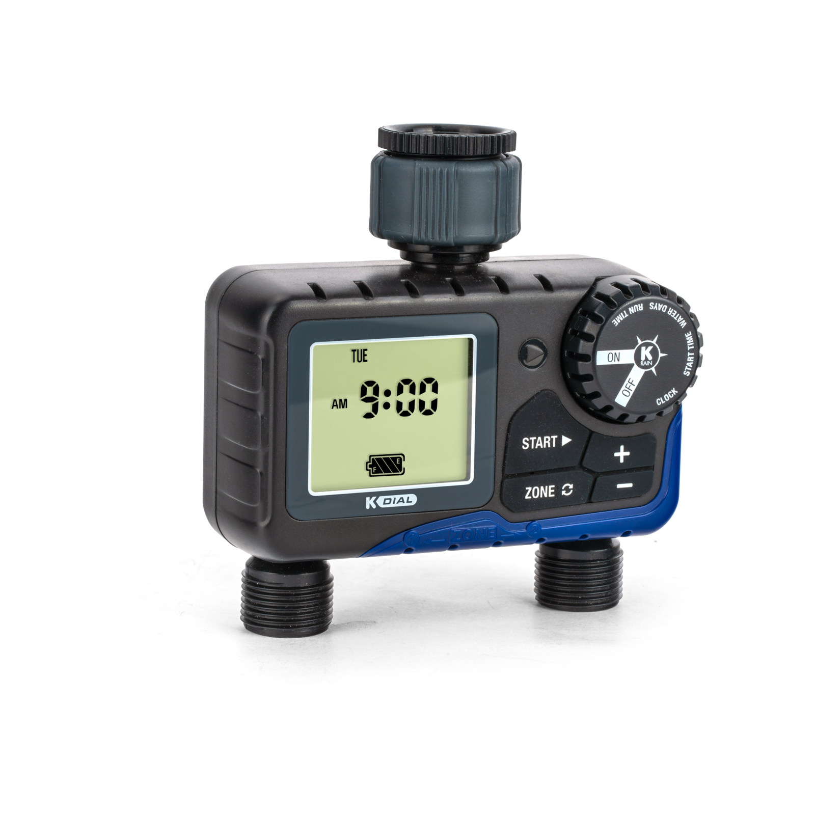 K Rain K Dial Dual Outlet Digital Tap Timer Rissamelt k-rain-k-dial-dual-outlet-digital-tap-timer-rissamelt