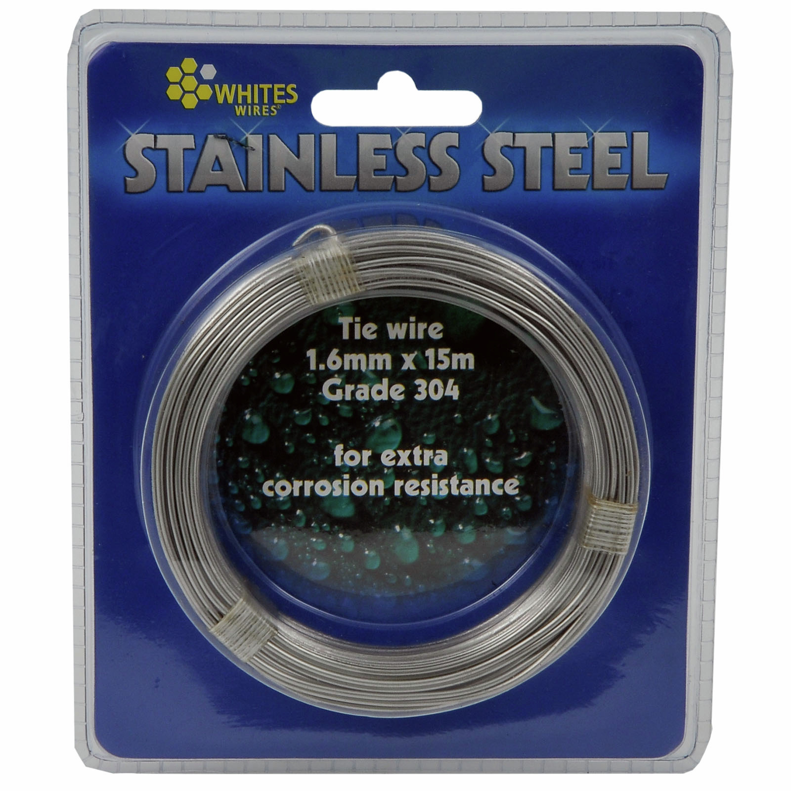 Whites 1.60mm x 15m Stainless Steel 304 Grade Tie Wire Rissamelt