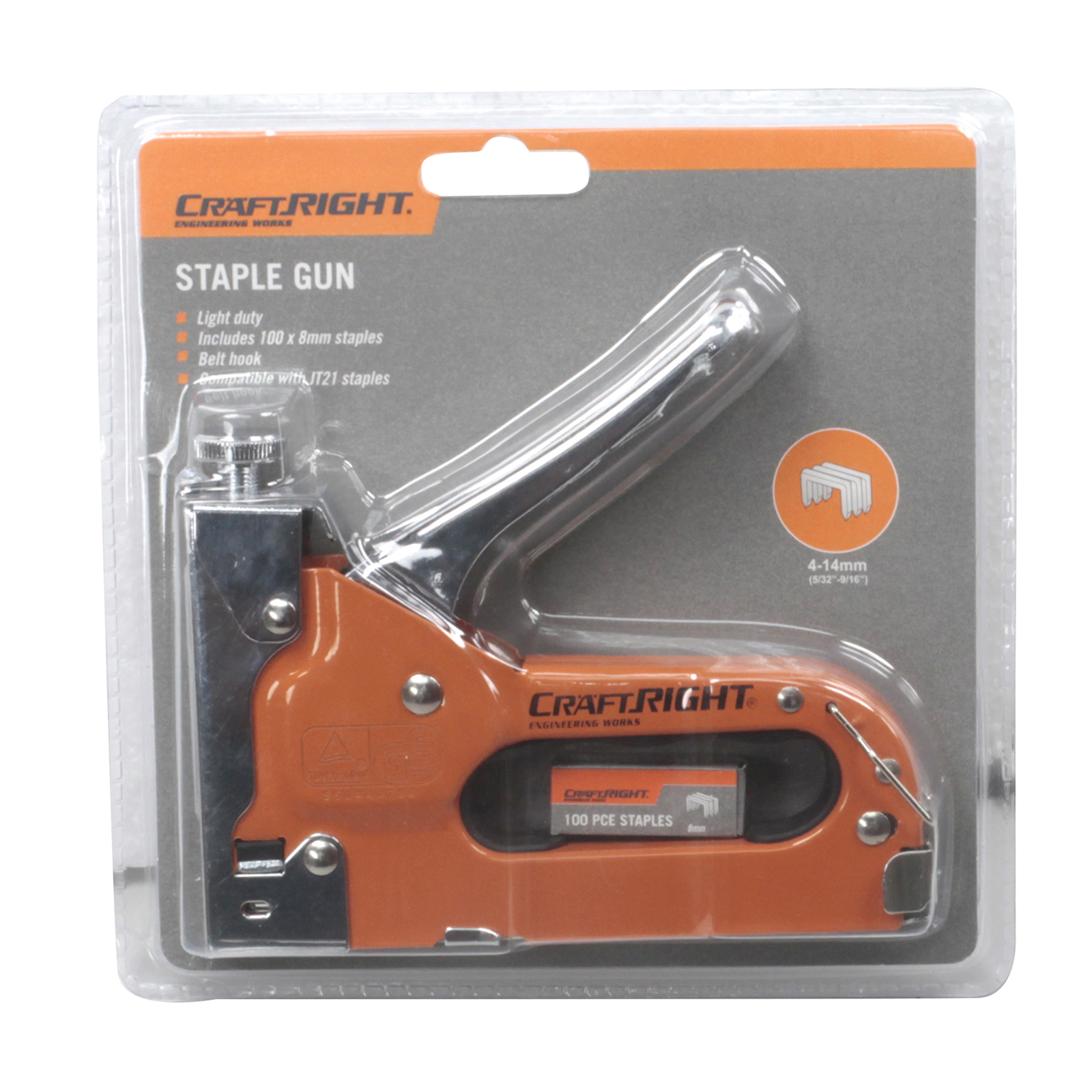 Craftright 414mm Staple Gun Rissamelt