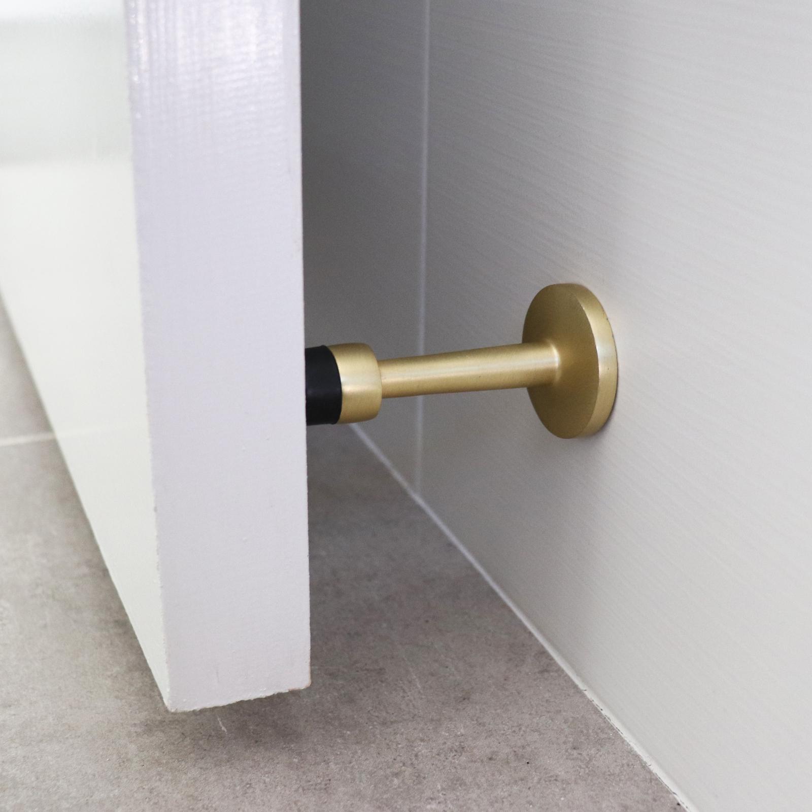Adoored Brushed Brass Arrow Door Stop Rissamelt