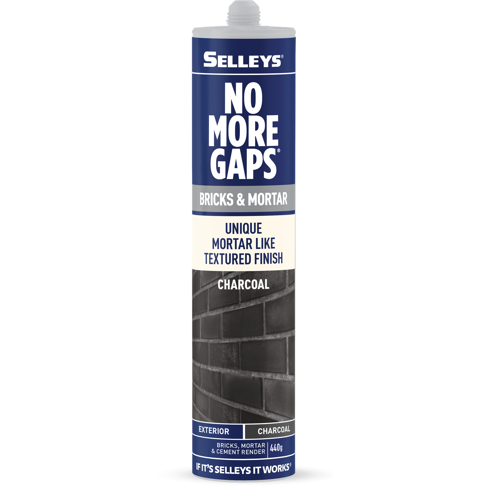 Selleys 440g No More Gaps Bricks and Mortar Gap Filler Charcoal