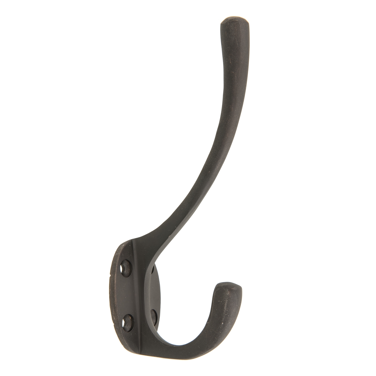 Zenith 135mm Matte Black Round Robe Hook Rissamelt