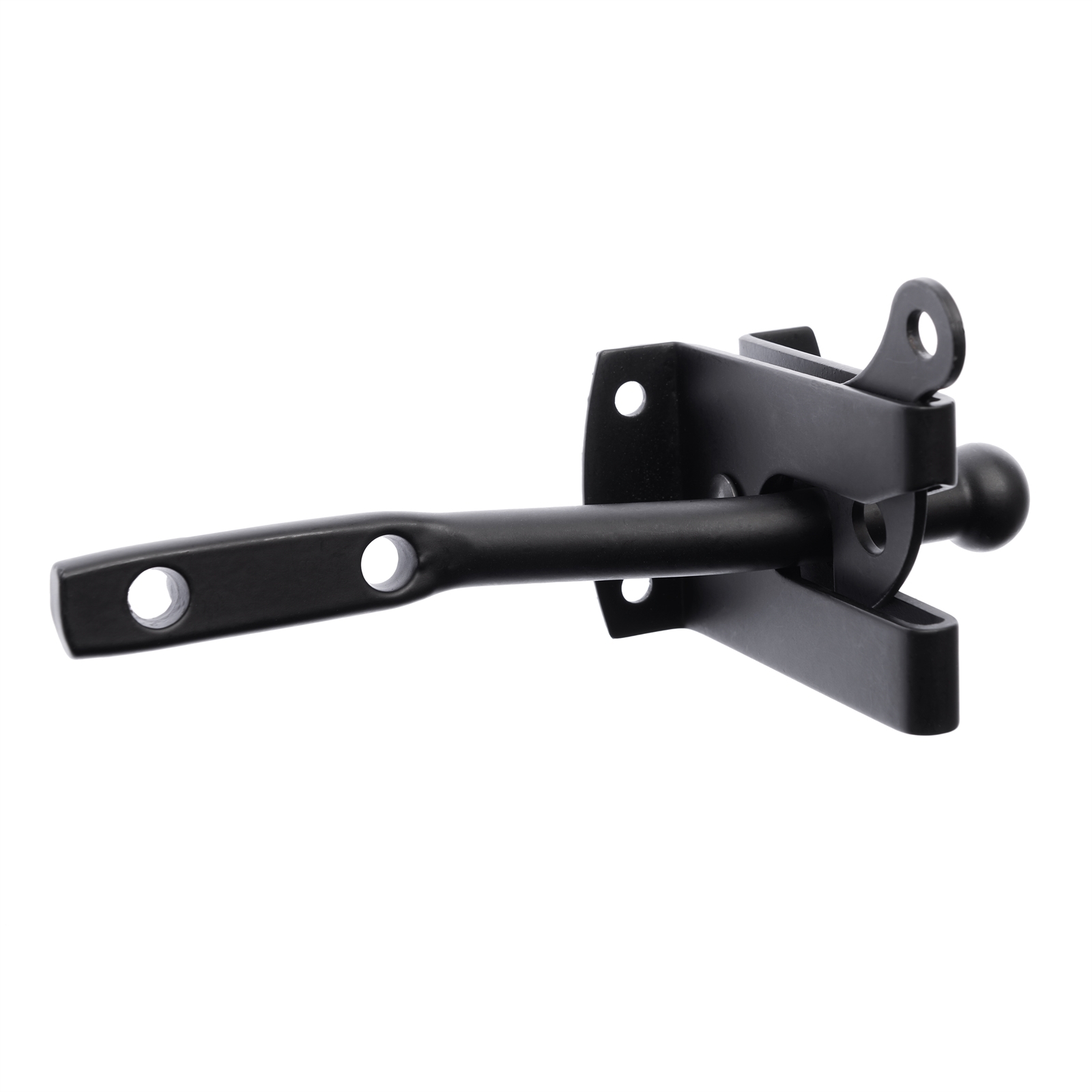 Zenith Matte Black Improved Gate Latch Rissamelt