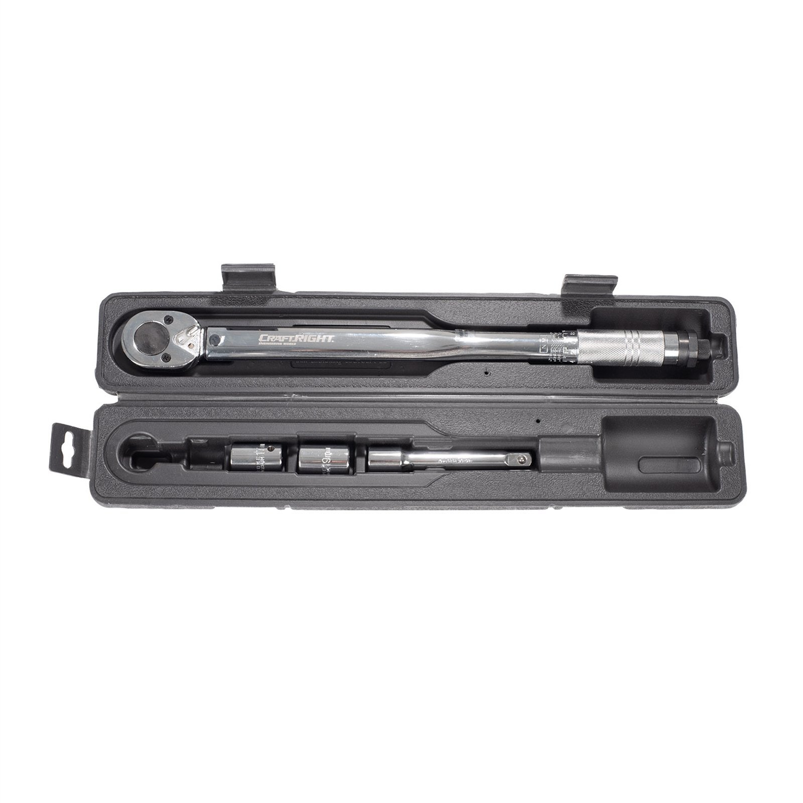 Craftright 4 Piece 12 Drive Torque Wrench Set Rissamelt