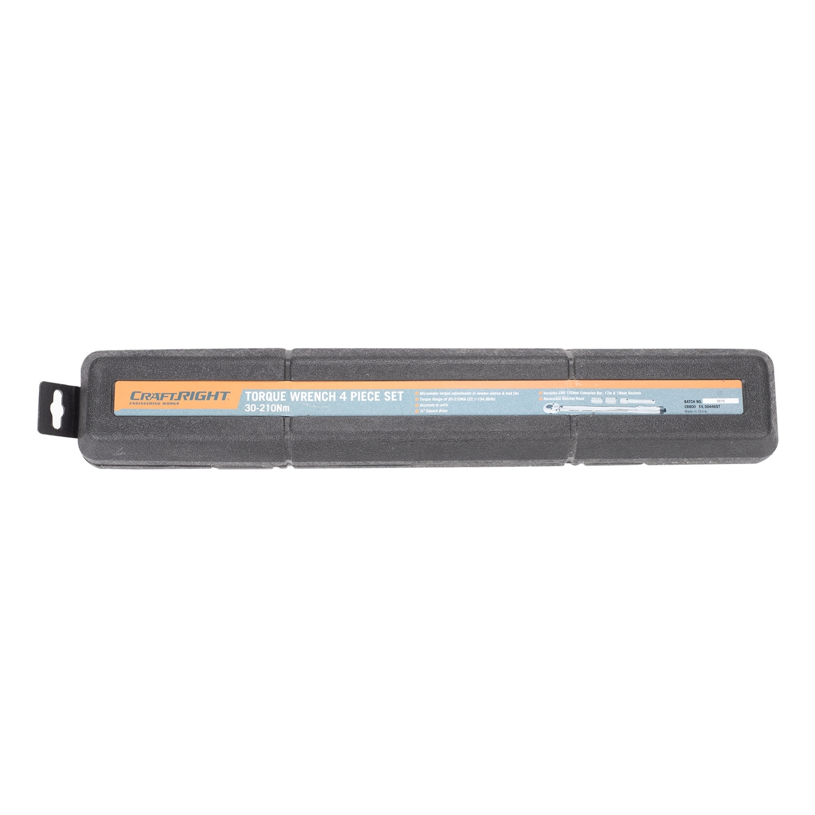 Craftright 4 Piece 12 Drive Torque Wrench Set Rissamelt