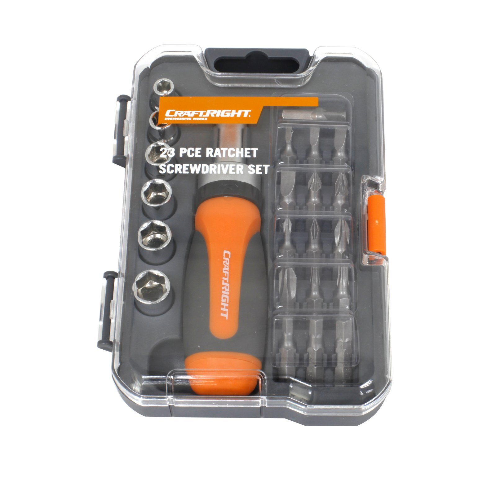 Craftright 23 Piece Ratcheting Screwdriver set Rissamelt
