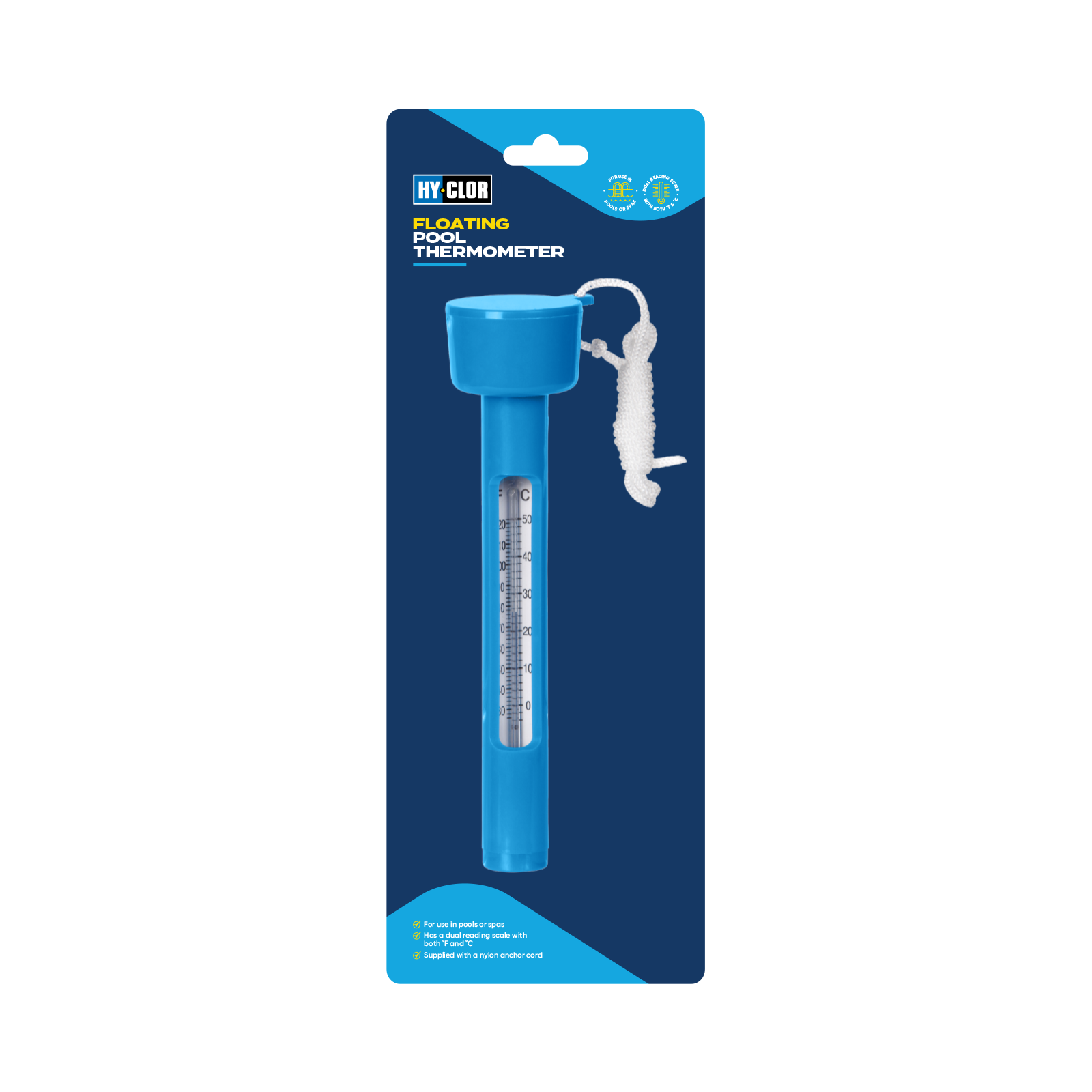 Hy-Clor Floating Pool Thermometer - Image 3
