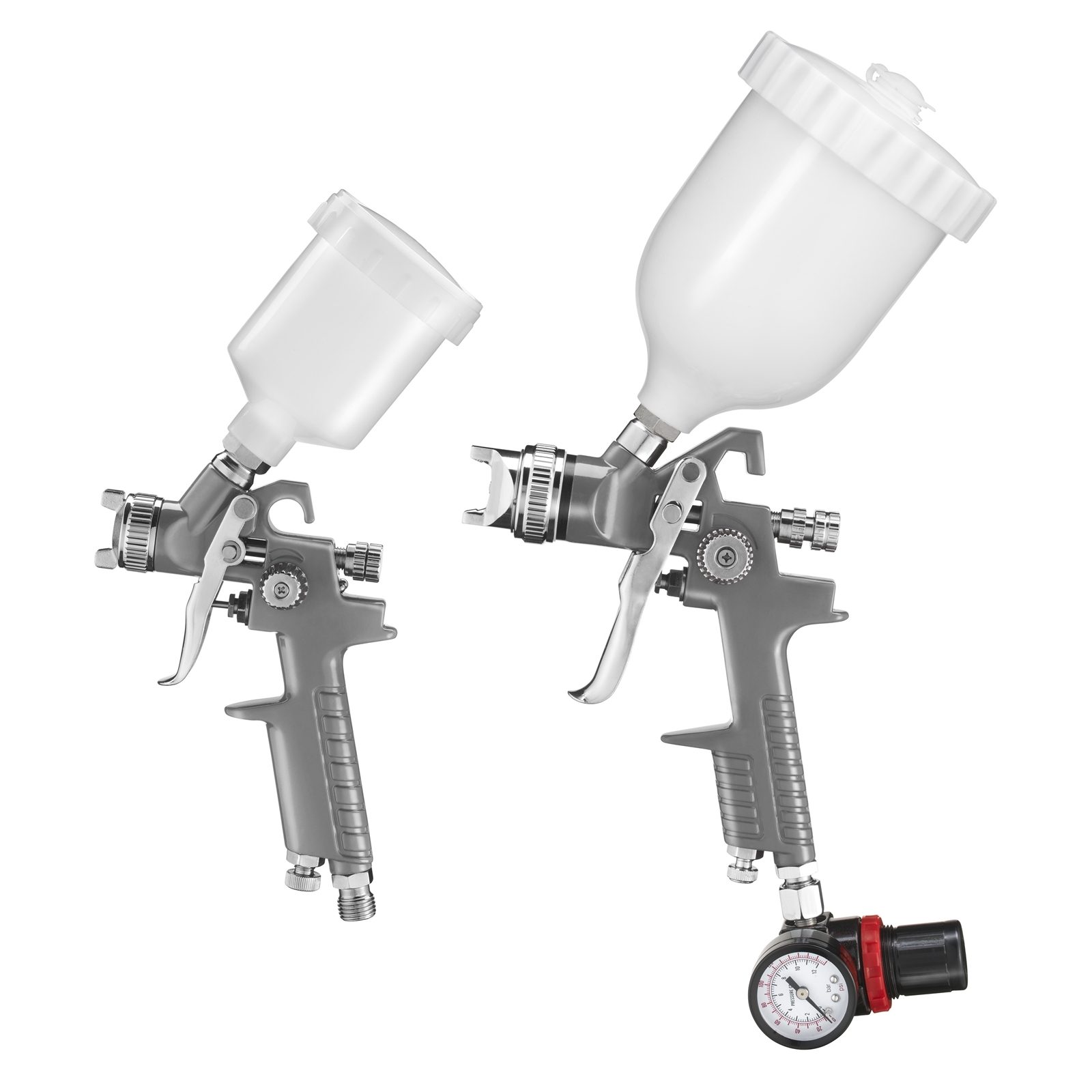 Ozito 3 Piece Gravity Feed Air Spray Gun Kit ASG-GFK - Image 3