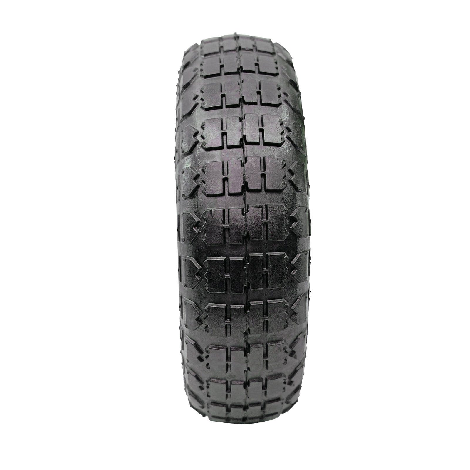 Move It 3.5 x 4" Pneumatic Steel Trolley Wheel with 5/8" Axle Diameter - Image 2