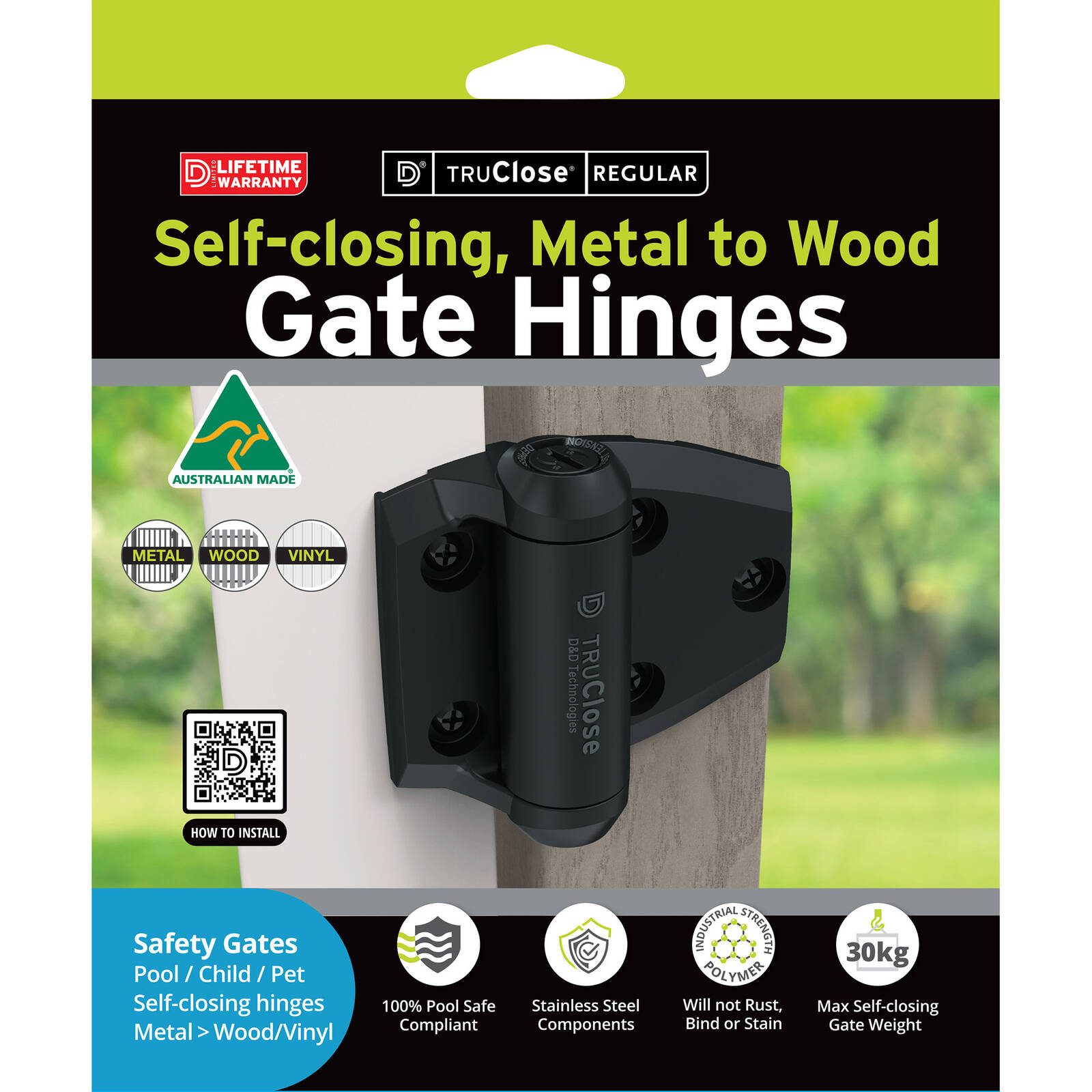 TruClose® Self-Closing Safety Gate Hinges - Image 3