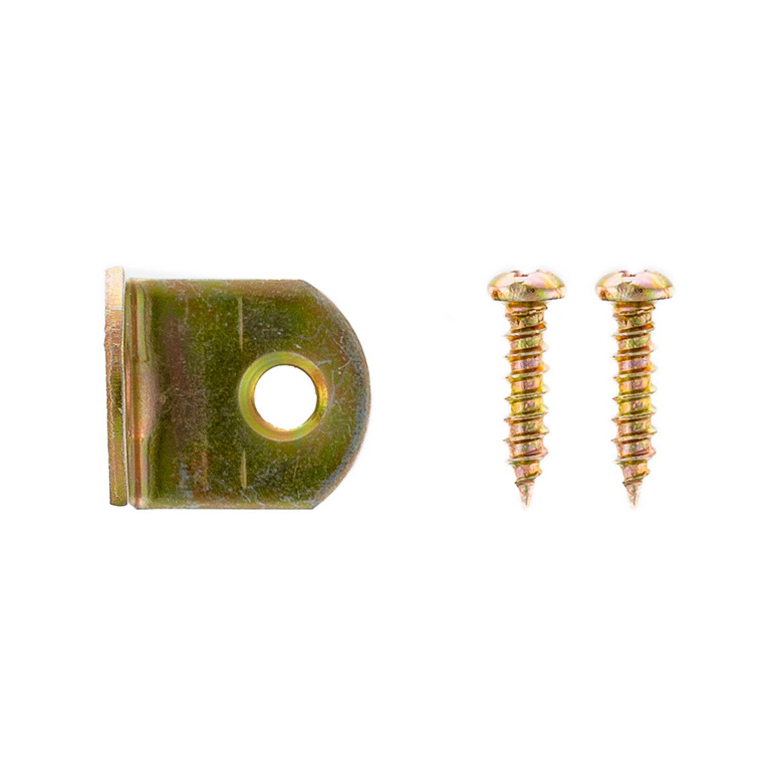 Taskmaster 20mm Gold Zinc Connecting Bracket - 20 Pack - Image 2