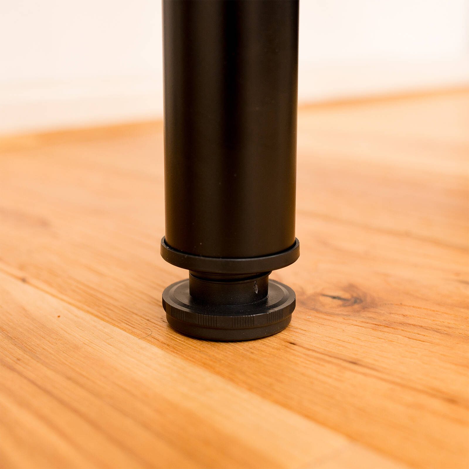 Taskmaster 700 x 50mm Black Steel Table Leg - Image 7