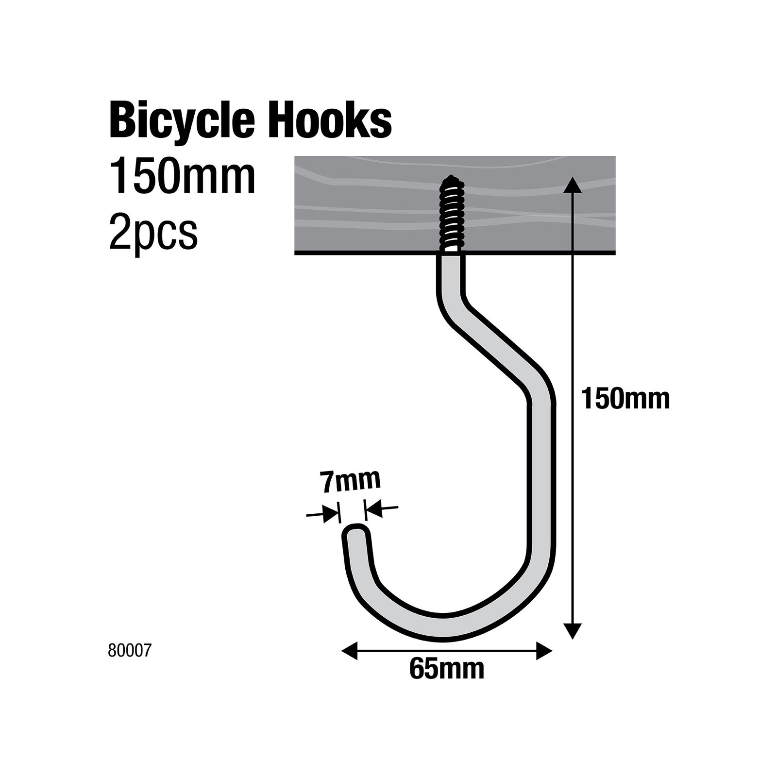 Everhang Bicycle Storage Hooks - 2 Pack - Image 2
