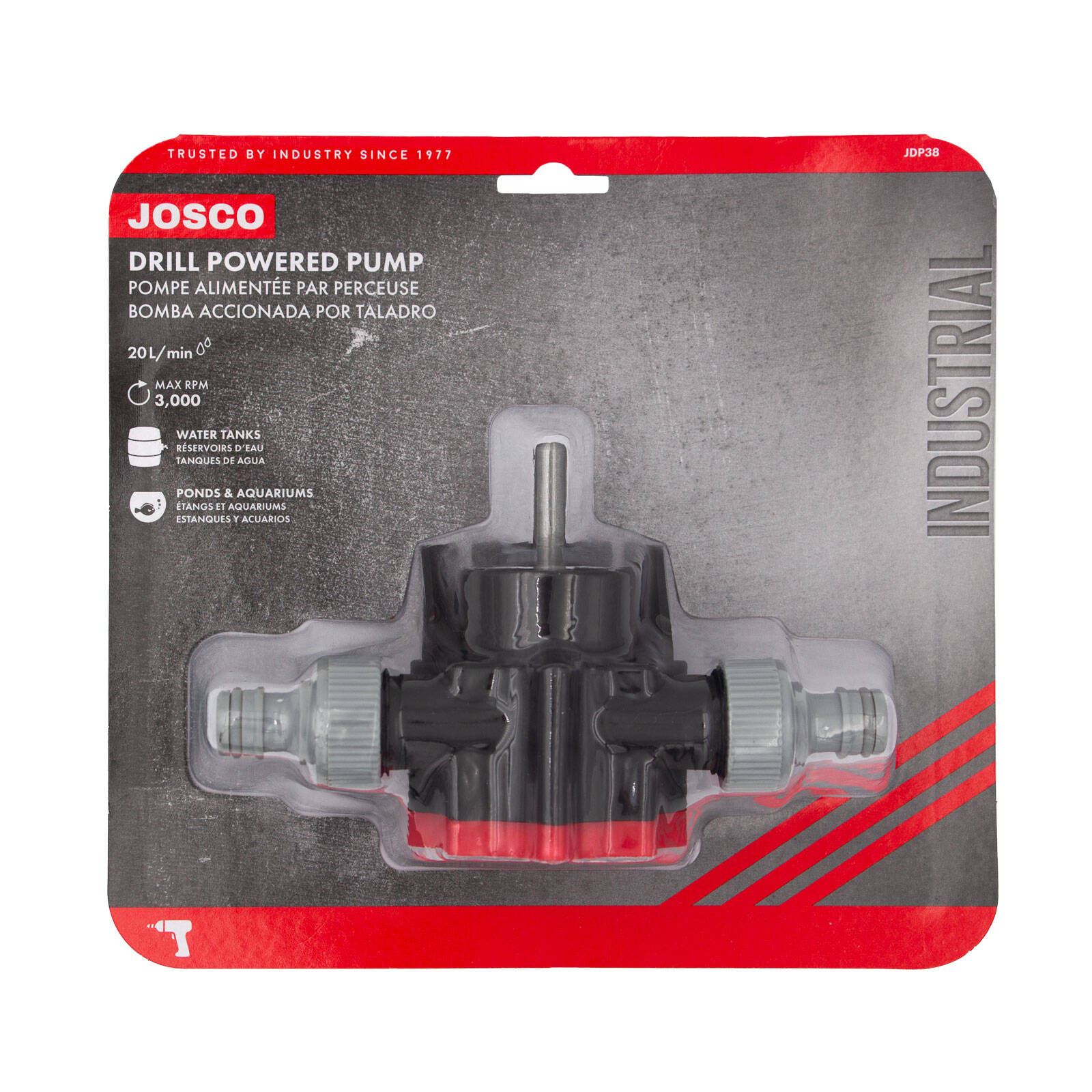 Josco Drill Powered Pump - Image 3