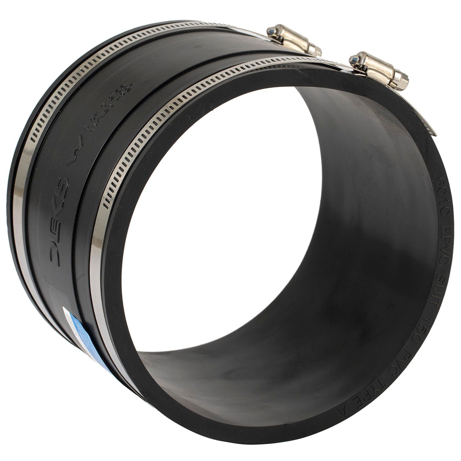 DEKS 150mm PVC To PVC Coupling Black Joiner - Image 3