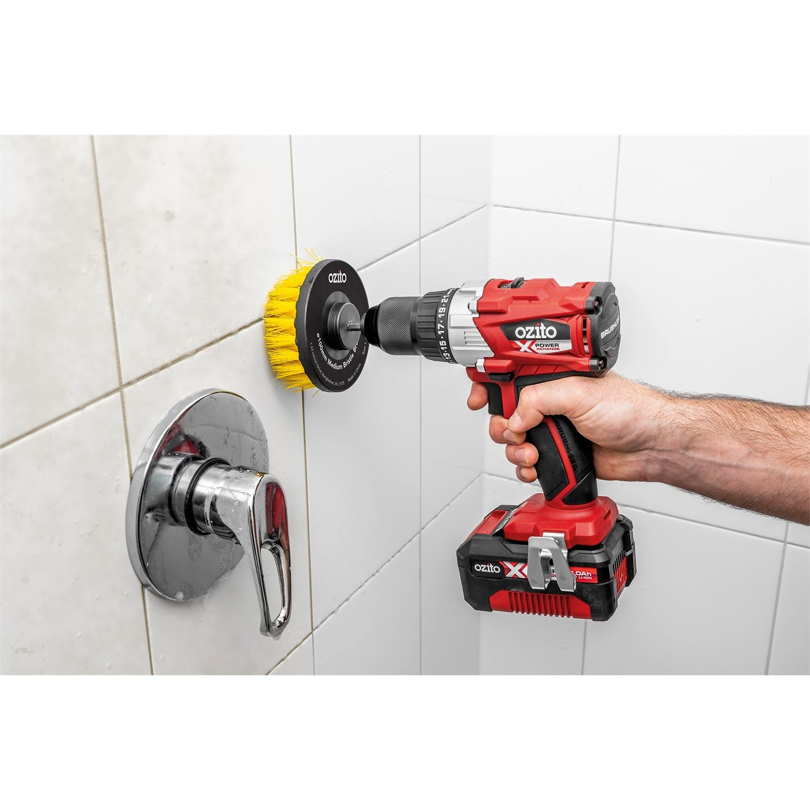 Ozito Ultimate Cleaning Brush Set - Image 6