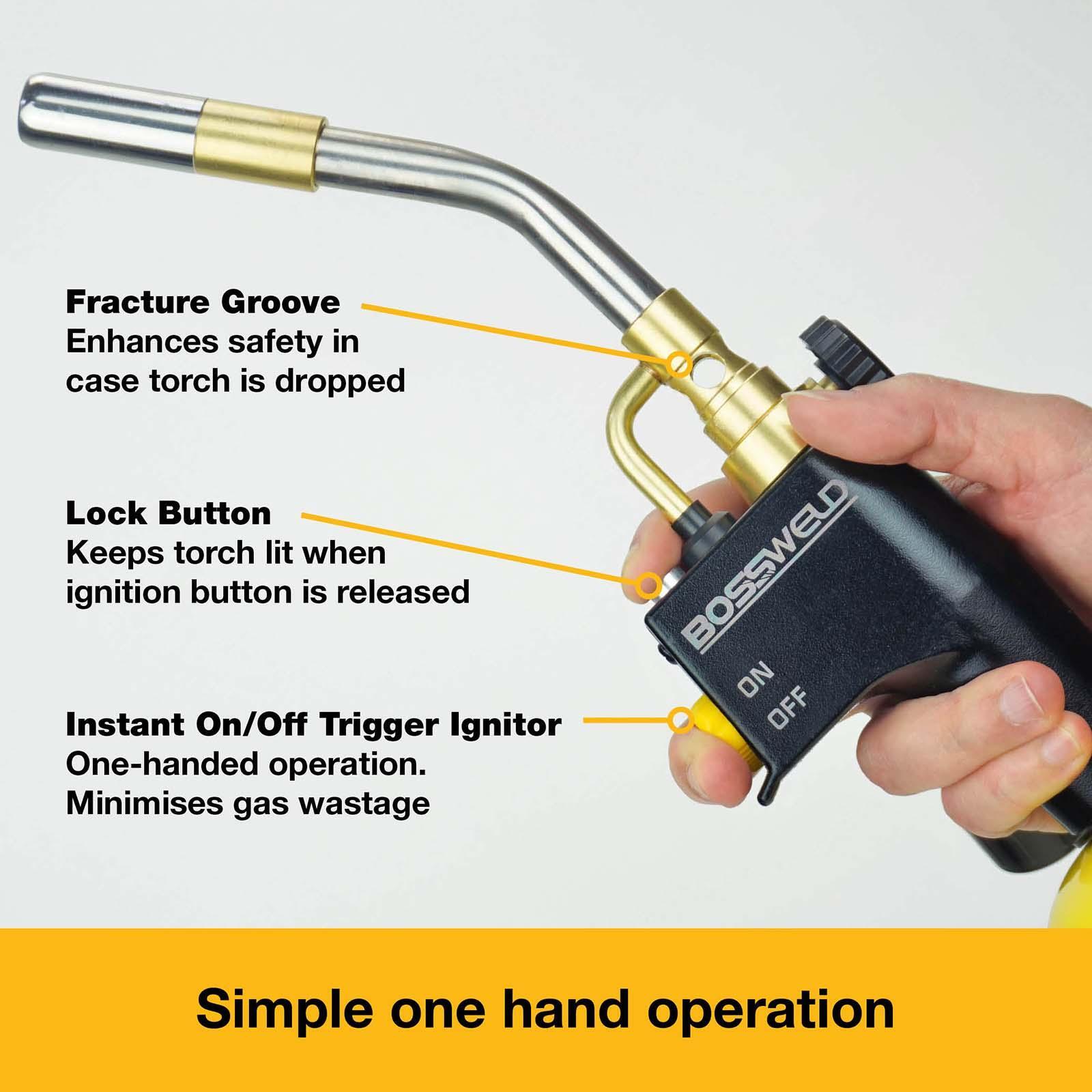 Bossweld Adjustable Map Pro-Torch - Image 4