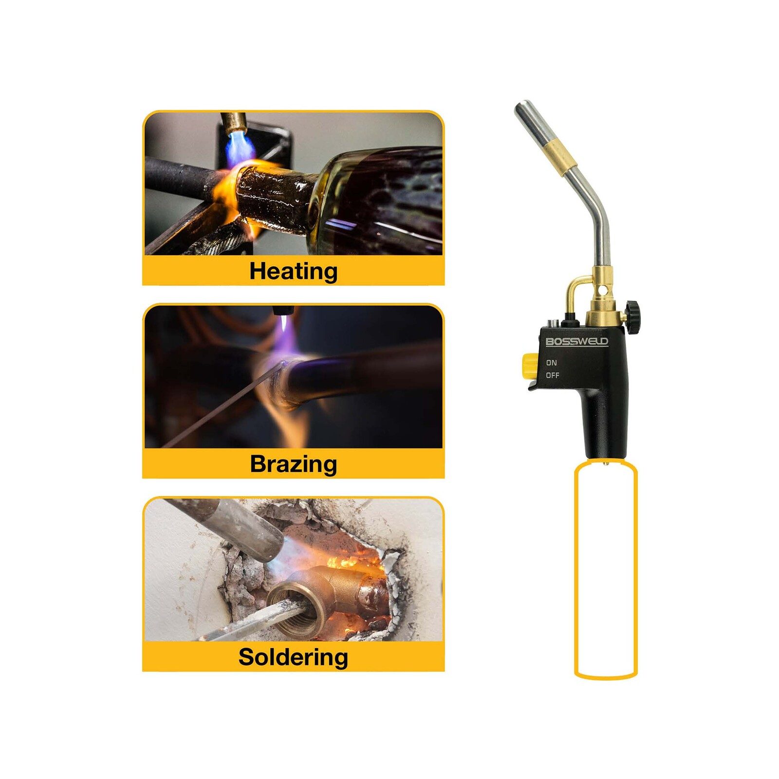 Bossweld Adjustable Map Pro-Torch - Image 6