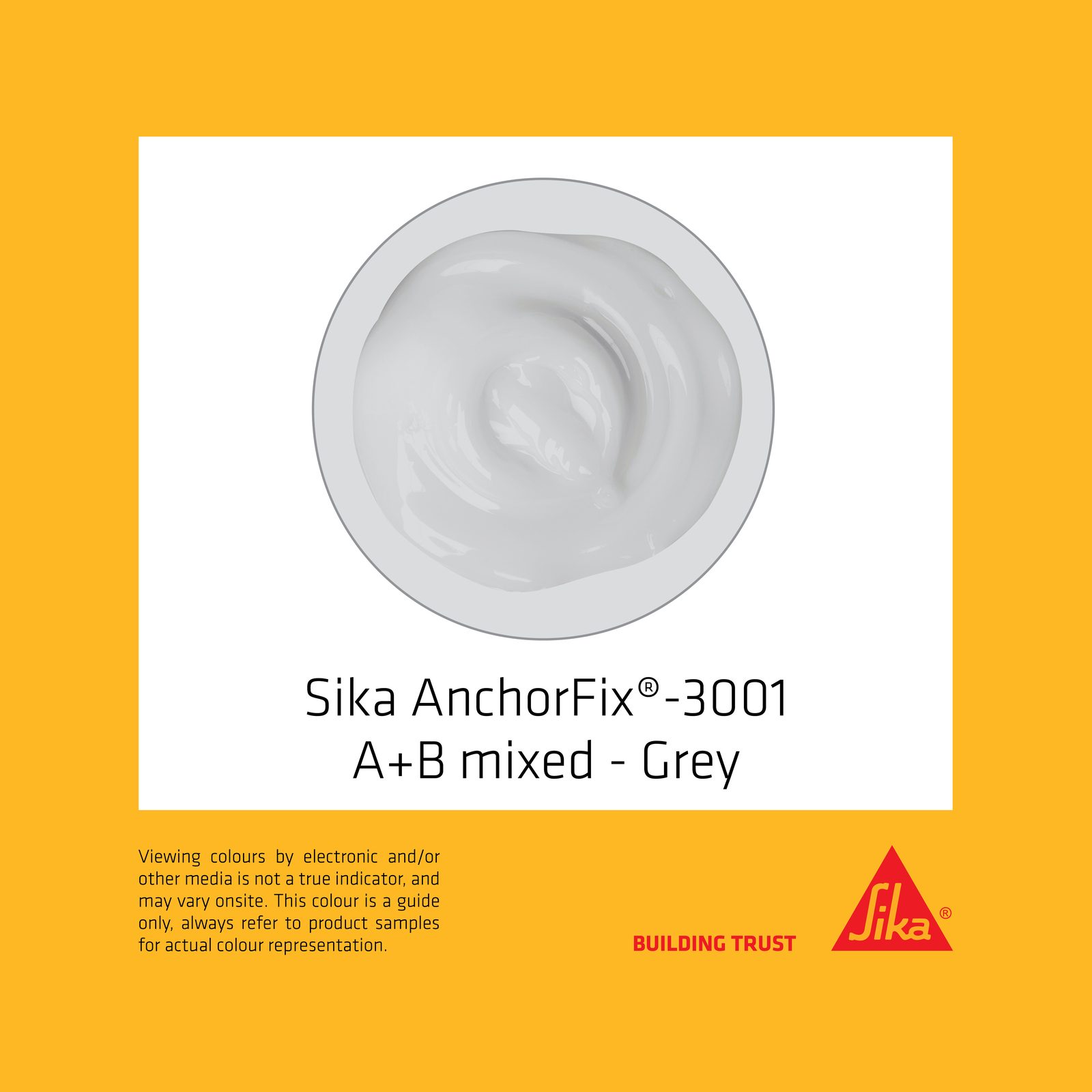 Sika 250ml Grey Anchorfix-3001 Chemical Anchoring Adhesive - Image 4