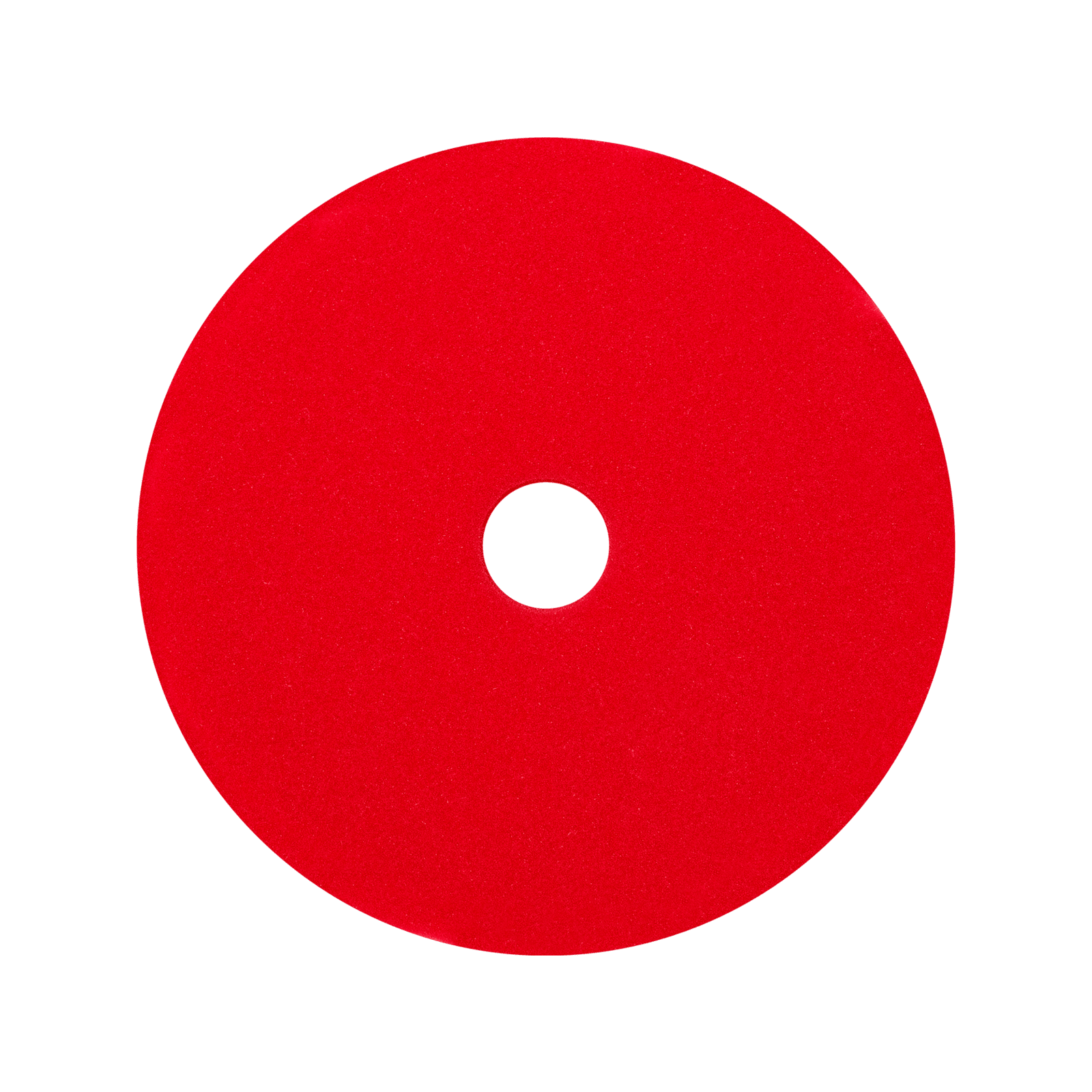 Jasco 125mm Red Soft Polishing Hook And Loop Foam Polishing Pad - Image 2
