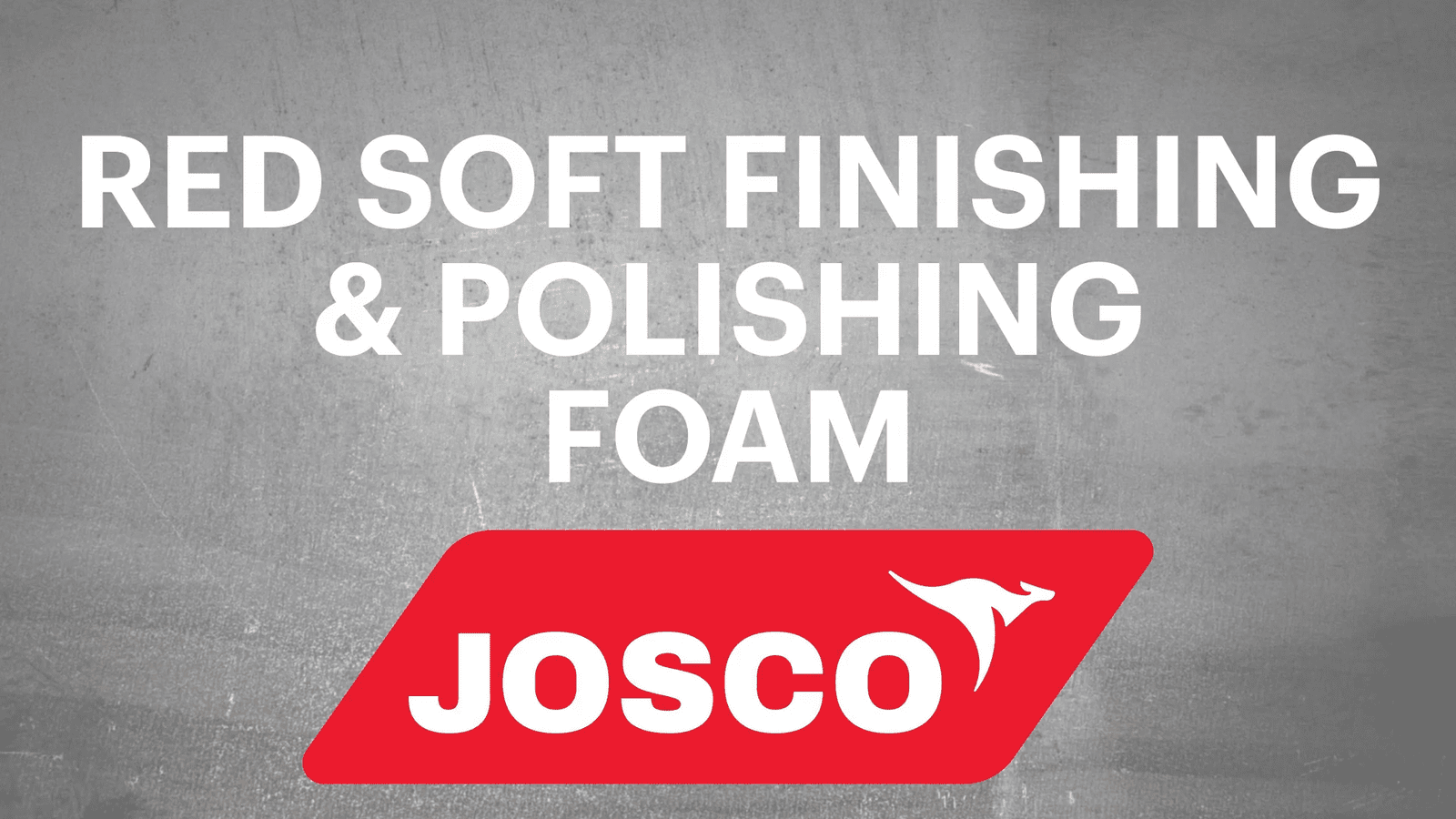 Jasco 125mm Red Soft Polishing Hook And Loop Foam Polishing Pad - Image 3