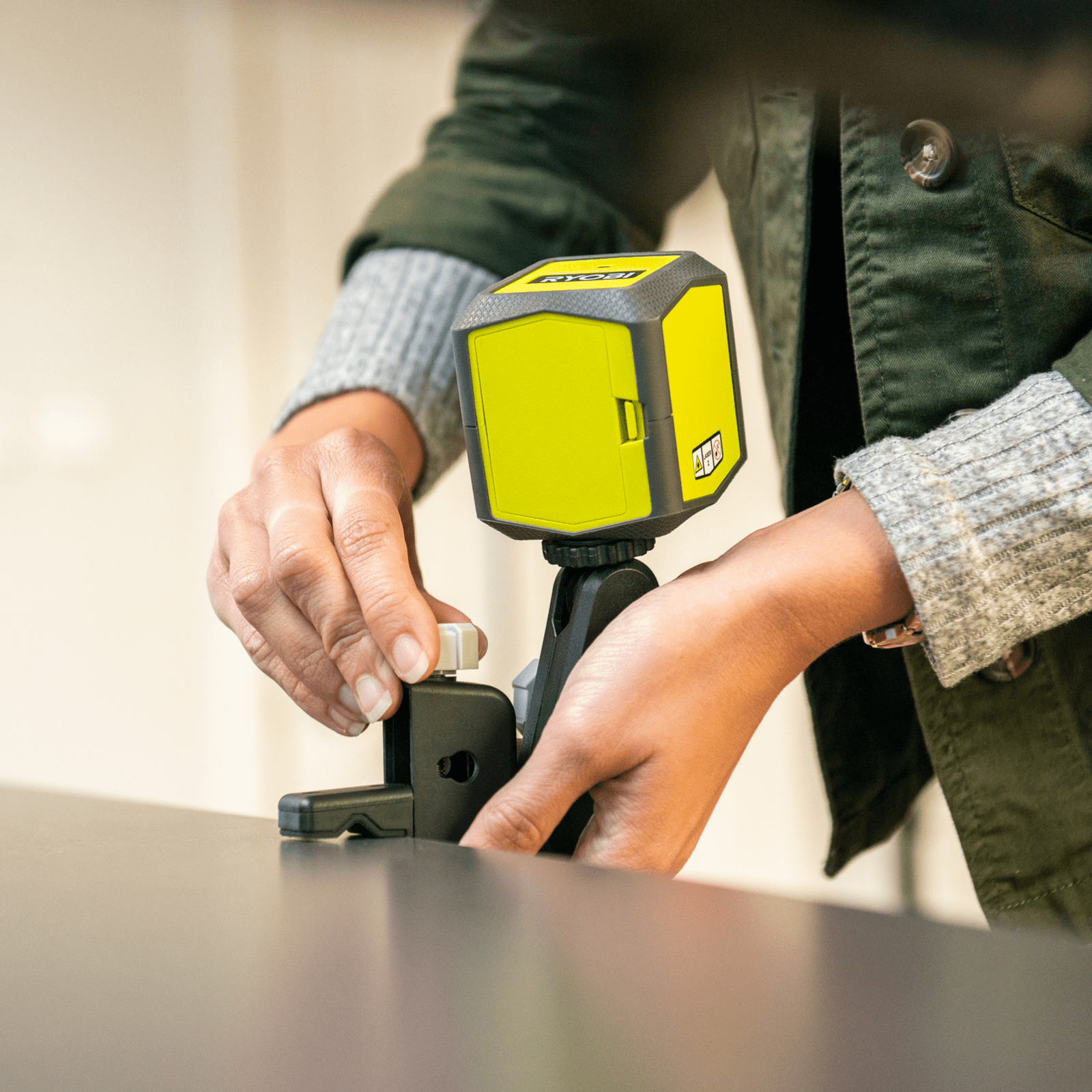Ryobi 15m Green Cross Line Laser - Image 6