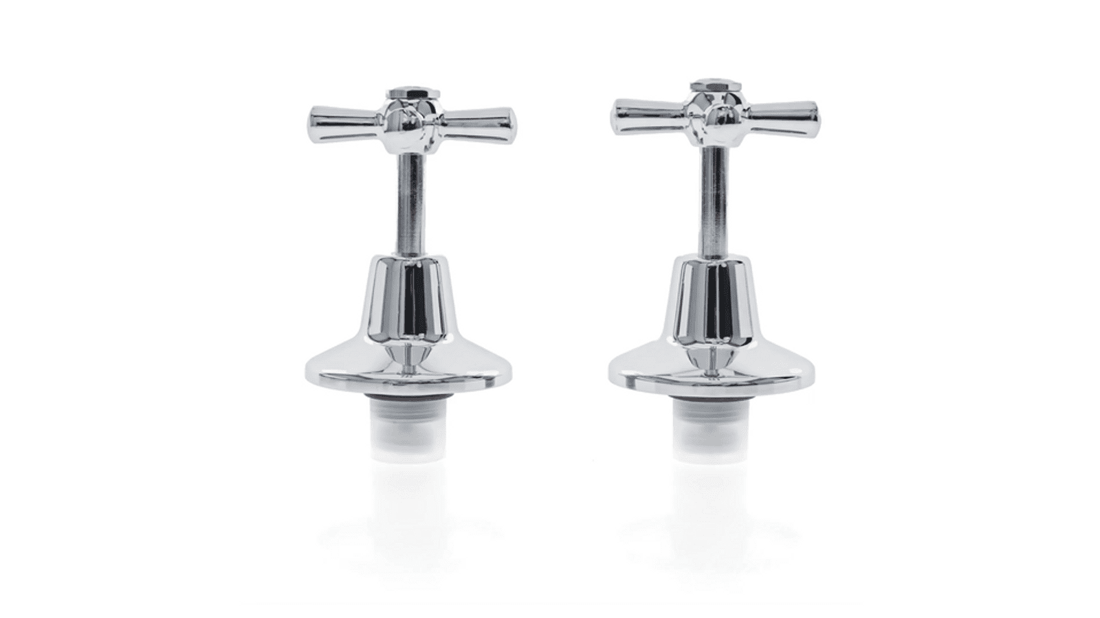 Estilo Chrome Jumper Valve Wall Top Assembly Set - Image 5