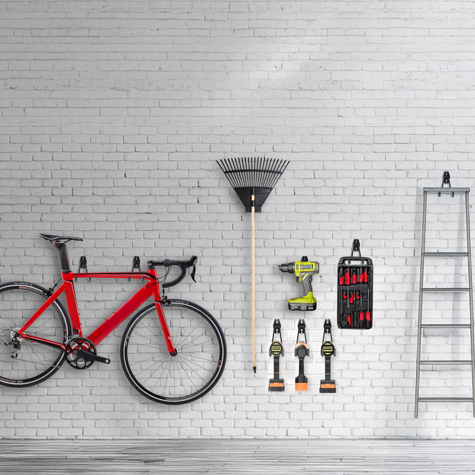 Everhang Black Garage U Hook - Multi Pack - Image 2