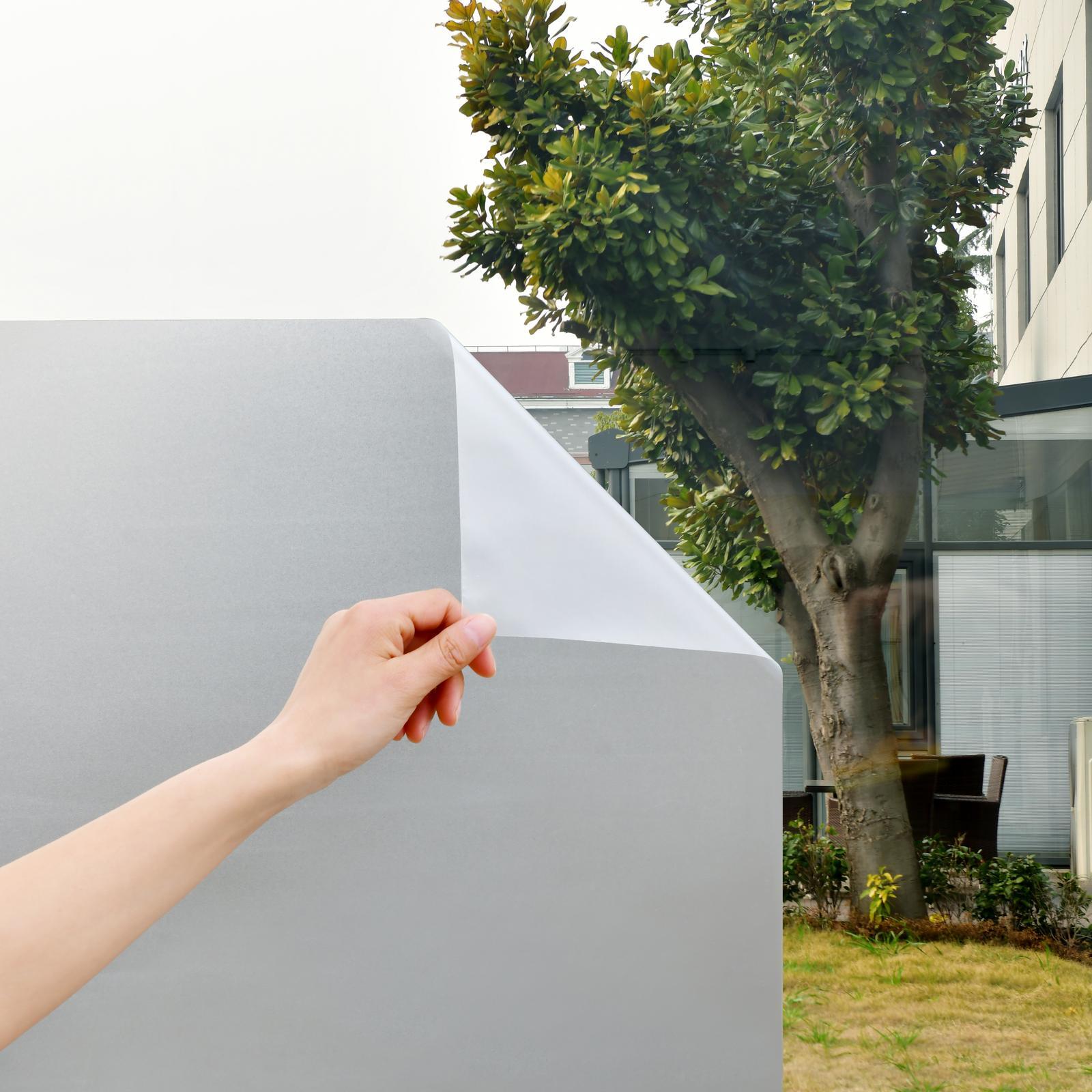 Pillar 0.45 x 2m Embossed Frost Adhesive Window Film - Image 3