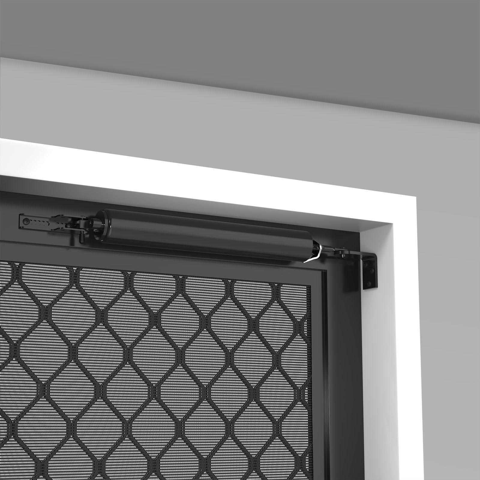 Rolltrak Black Heavy Duty Hydraulic Door Closer - Image 3