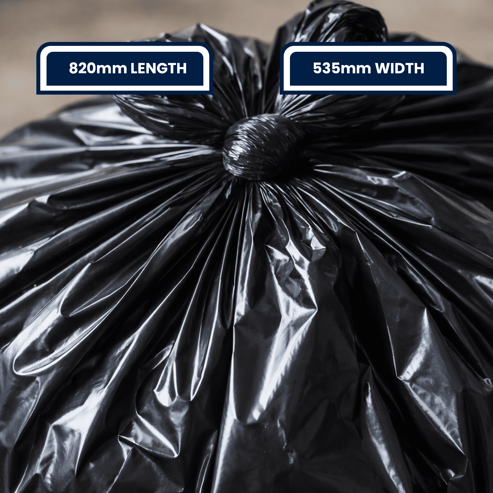 Grunt 44L Large Ultra Heavy Duty Trade Rubble Bags - 6 Pack - Image 2