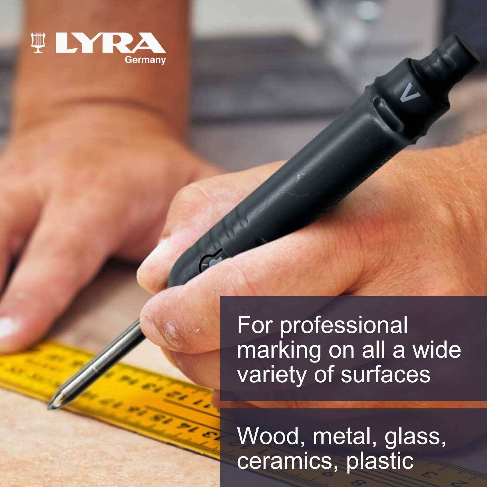 Lyra 2B Lead Carpenters Pencil - Image 4