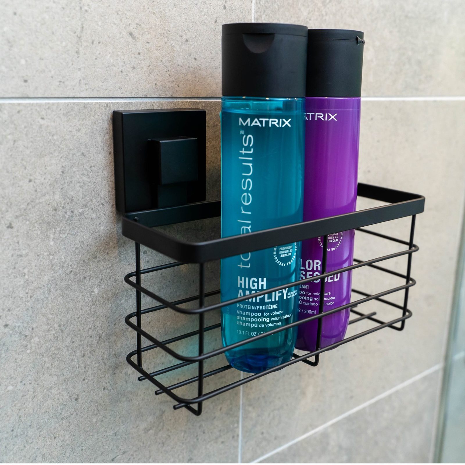 Fusion-Loc 26kg Black Matte Shower Caddy - Image 4