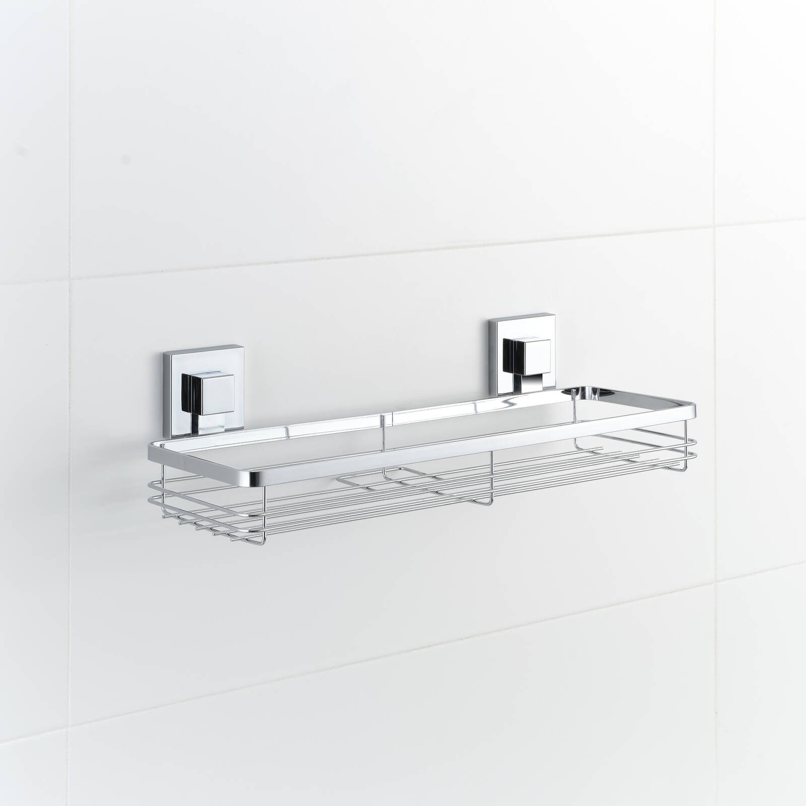 Fusion-Loc 26kg Stainless Steel Suction Bathroom Caddy - Image 3
