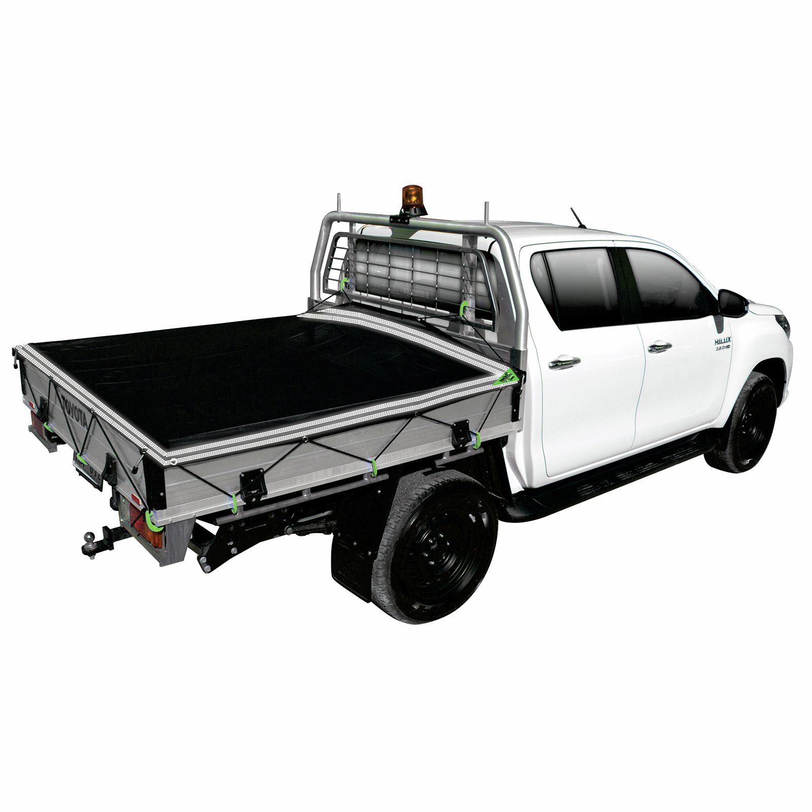 Lion 1.8 x 2m Dual Cab Ute Reflx AquaTech Cargo Cover - Image 2