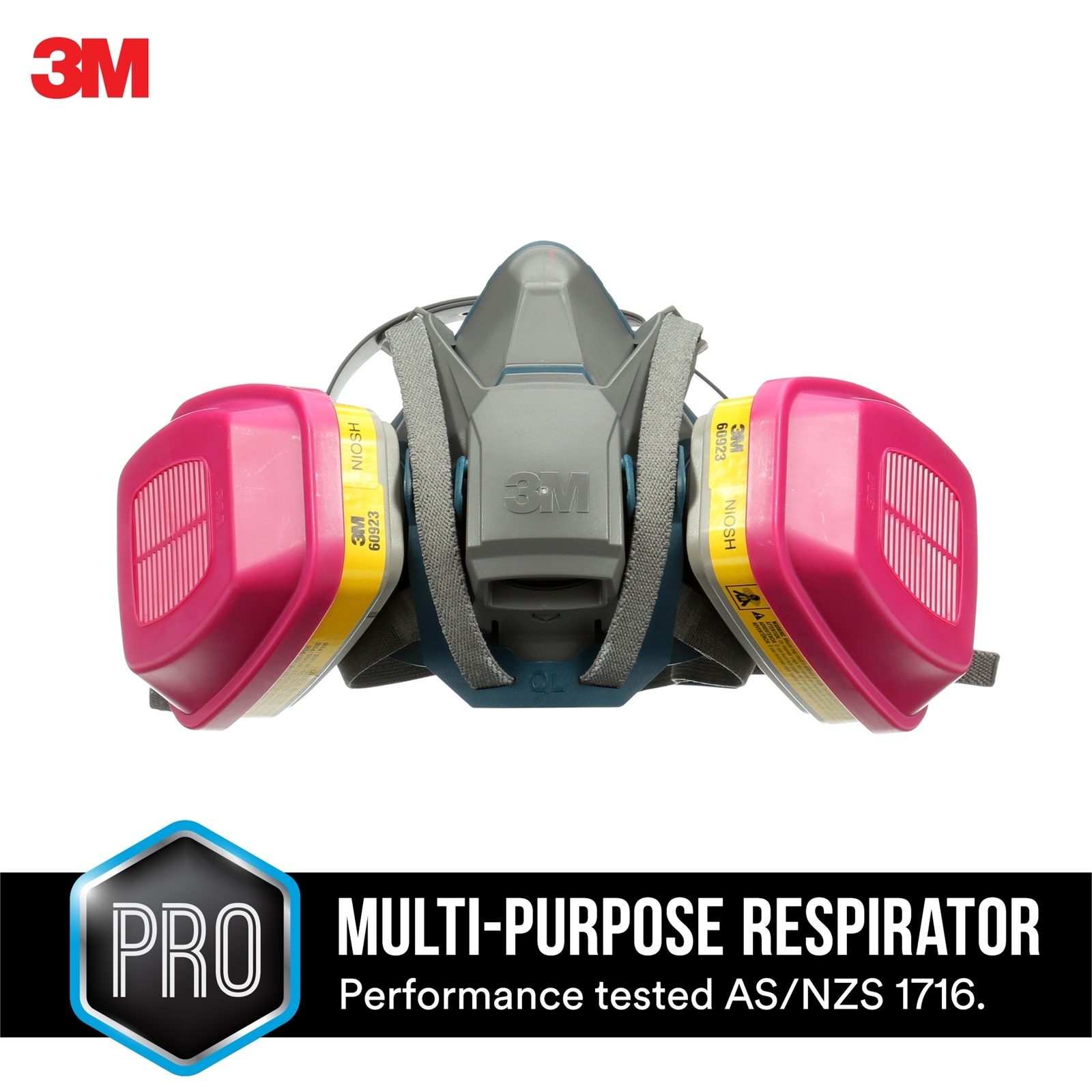 3M Multi-Purpose Quick Latch Respirators With Cool Flow Valve - Image 2
