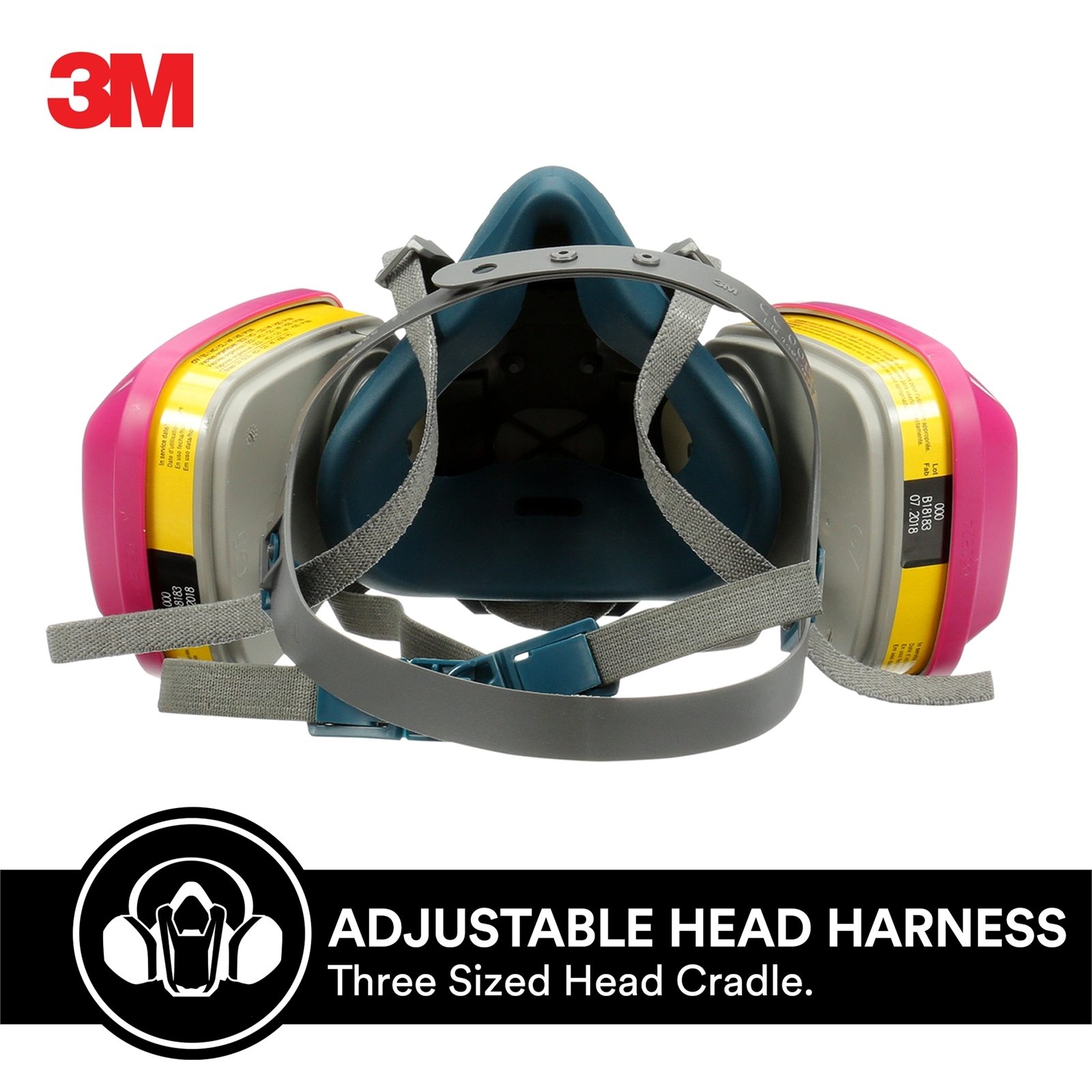 3M Multi-Purpose Quick Latch Respirators With Cool Flow Valve - Image 3