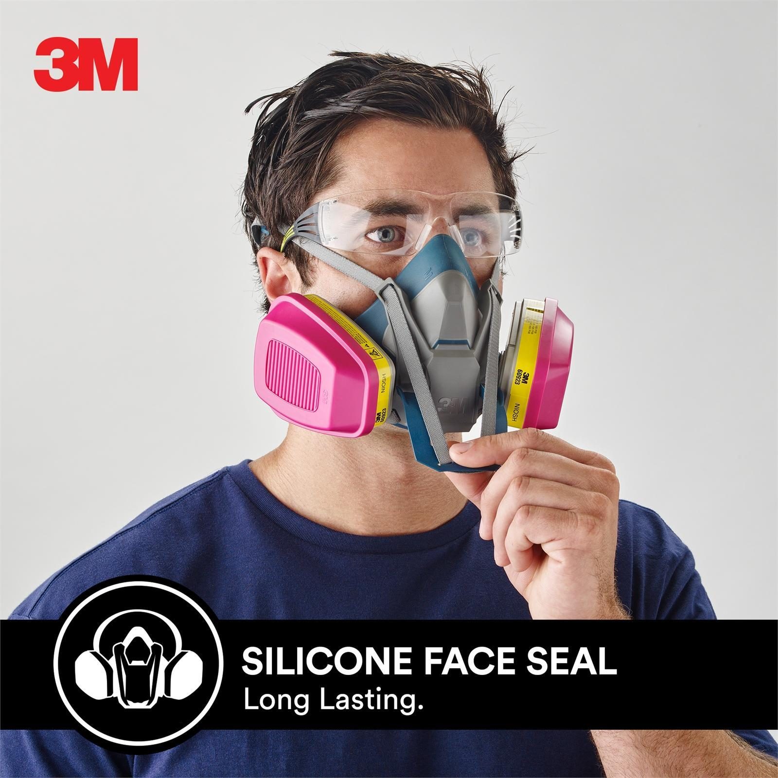 3M Multi-Purpose Quick Latch Respirators With Cool Flow Valve - Image 5