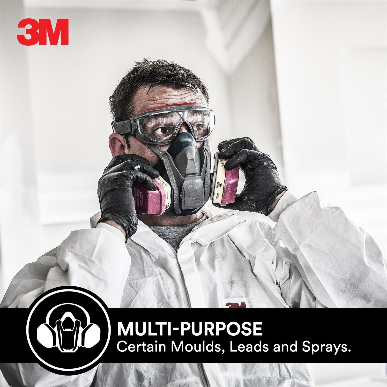 3M Multi-Purpose Quick Latch Respirators With Cool Flow Valve - Image 7