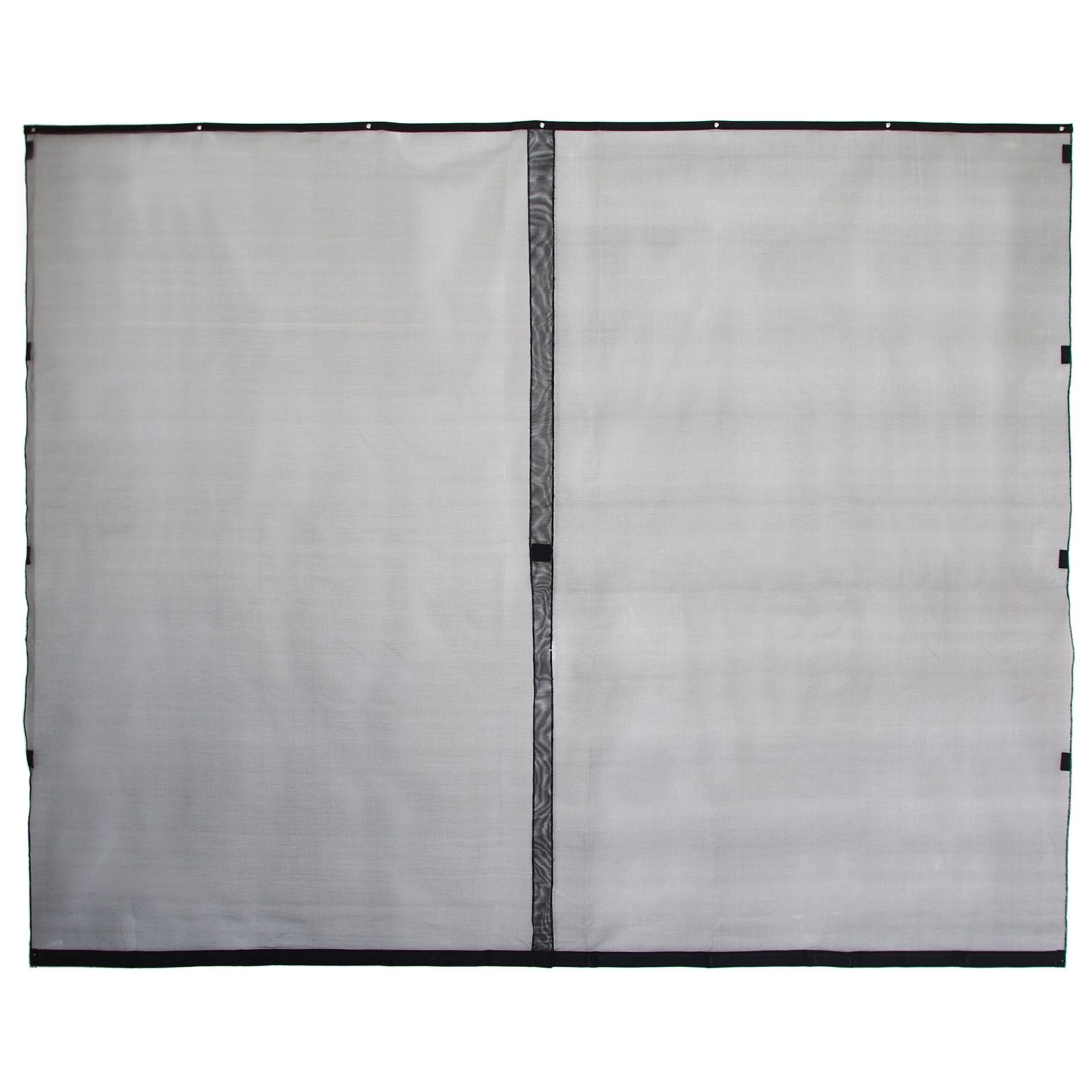 Pillar 300 x 240cm Black Magnetic Patio Curtain - Image 4