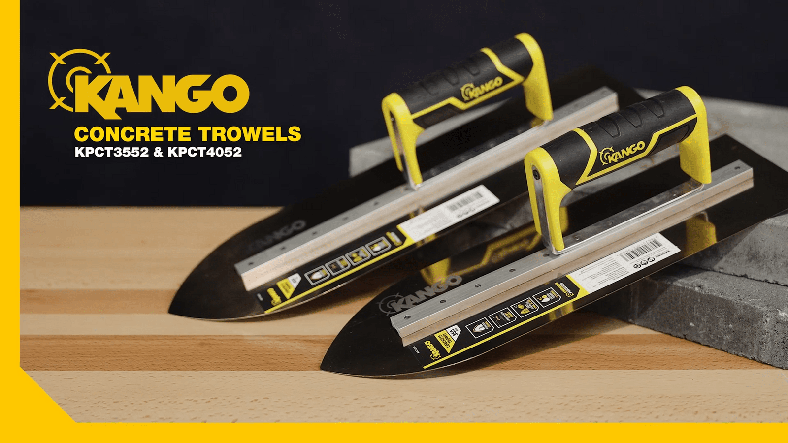 Kango 355mm Pointed Concrete Trowel - Image 5