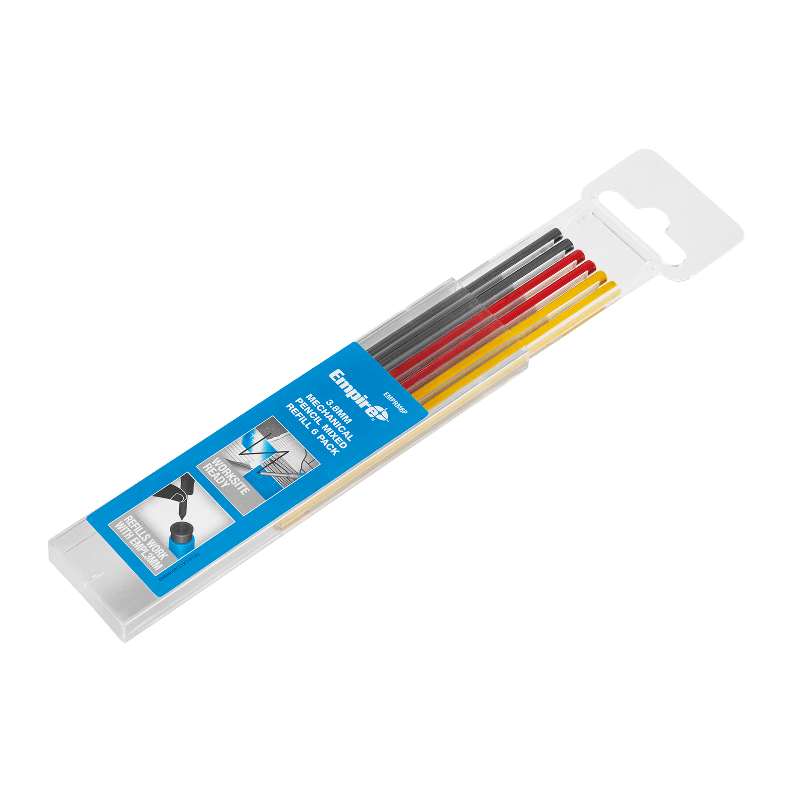 Empire 3.8mm Mechanical Pencil Mixed Refill - 6 Pack - Image 2