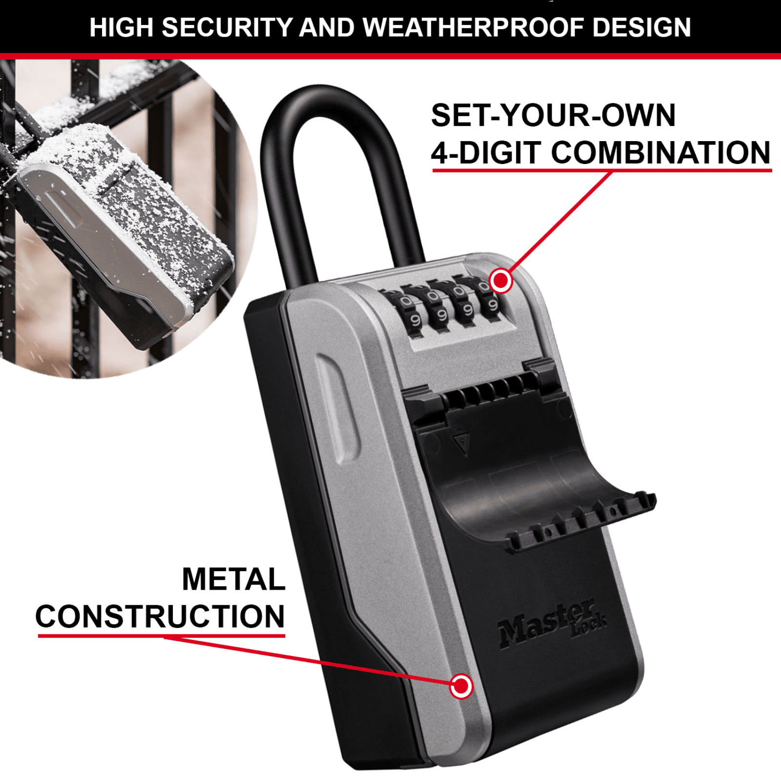 Master Lock Portable Next Gen Key Safe - Image 3