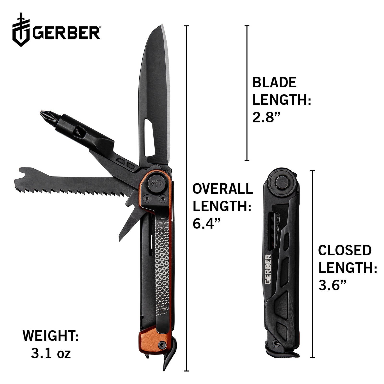 Gerber Armbar Trade Multi Tool 5195060 - Image 4