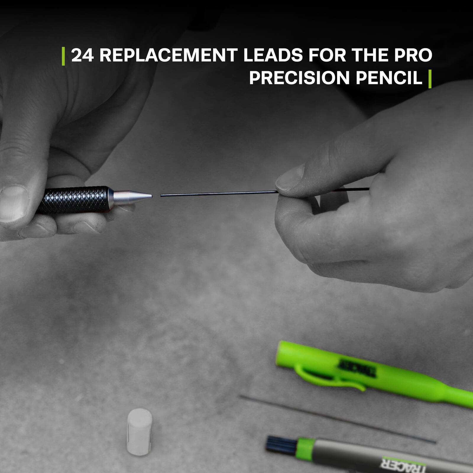 TRACER PRO 1.3mm Graphite Replacement Leads - 24 Pack - Image 8
