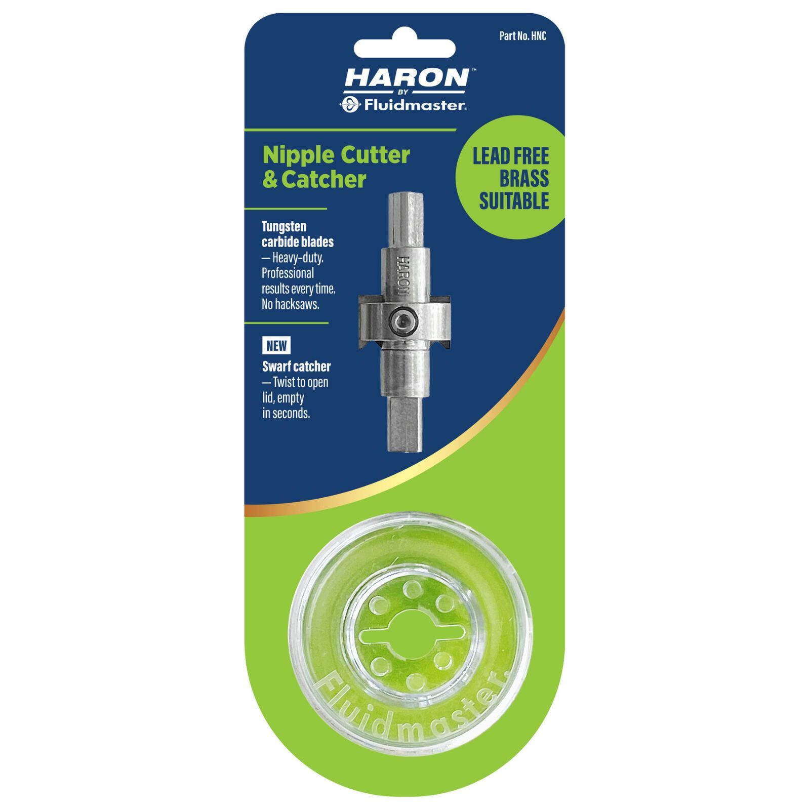 Haron HNC Lead Free Brass Suitable Nipple Cutter and Swarf Catcher - Image 3